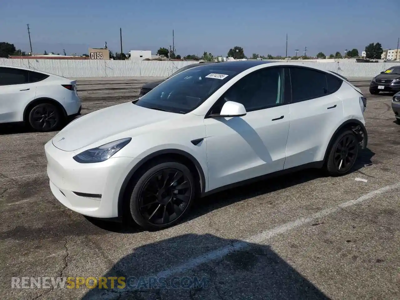1 Photograph of a damaged car 7SAYGDEE5PA041214 TESLA MODEL Y 2023