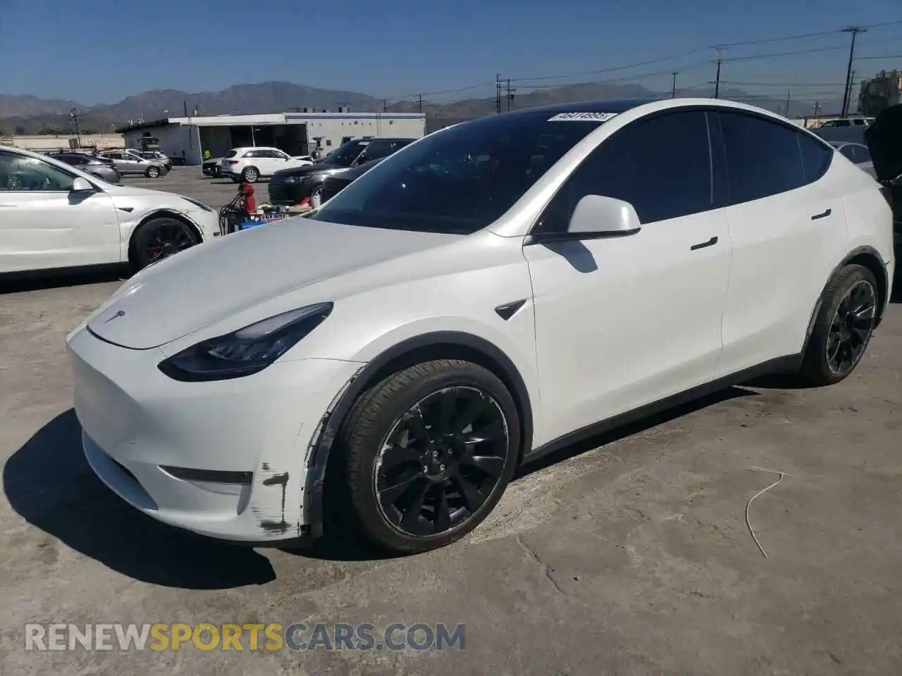 1 Photograph of a damaged car 7SAYGDEE5PA047904 TESLA MODEL Y 2023