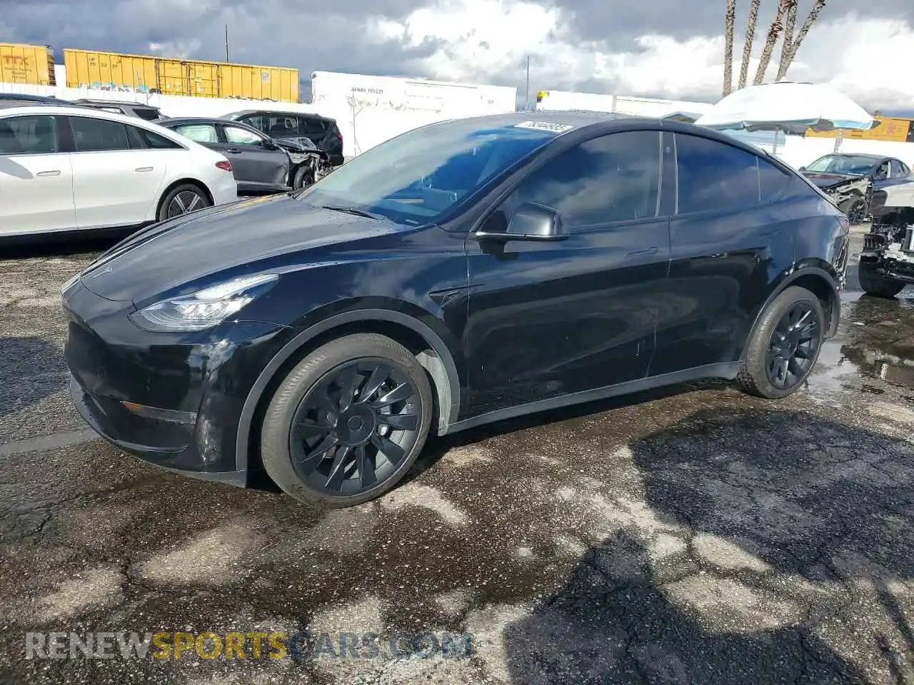 1 Photograph of a damaged car 7SAYGDEE5PA051323 TESLA MODEL Y 2023