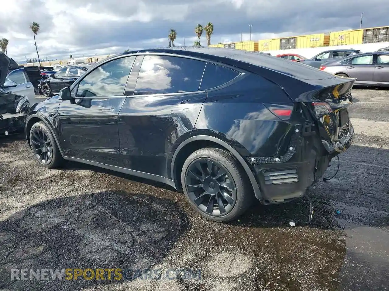 2 Photograph of a damaged car 7SAYGDEE5PA051323 TESLA MODEL Y 2023