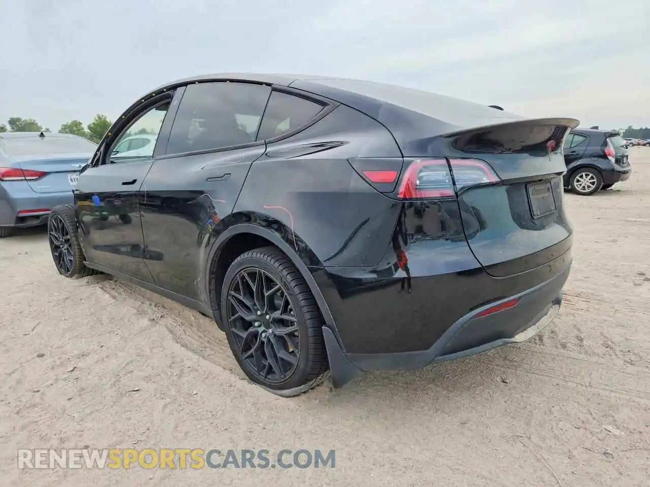 2 Photograph of a damaged car 7SAYGDEE5PA051807 TESLA MODEL Y 2023