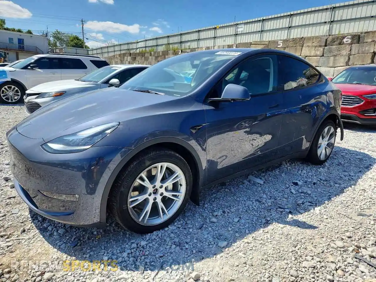 1 Фотография поврежденного автомобиля 7SAYGDEE5PA060216 TESLA MODEL Y 2023