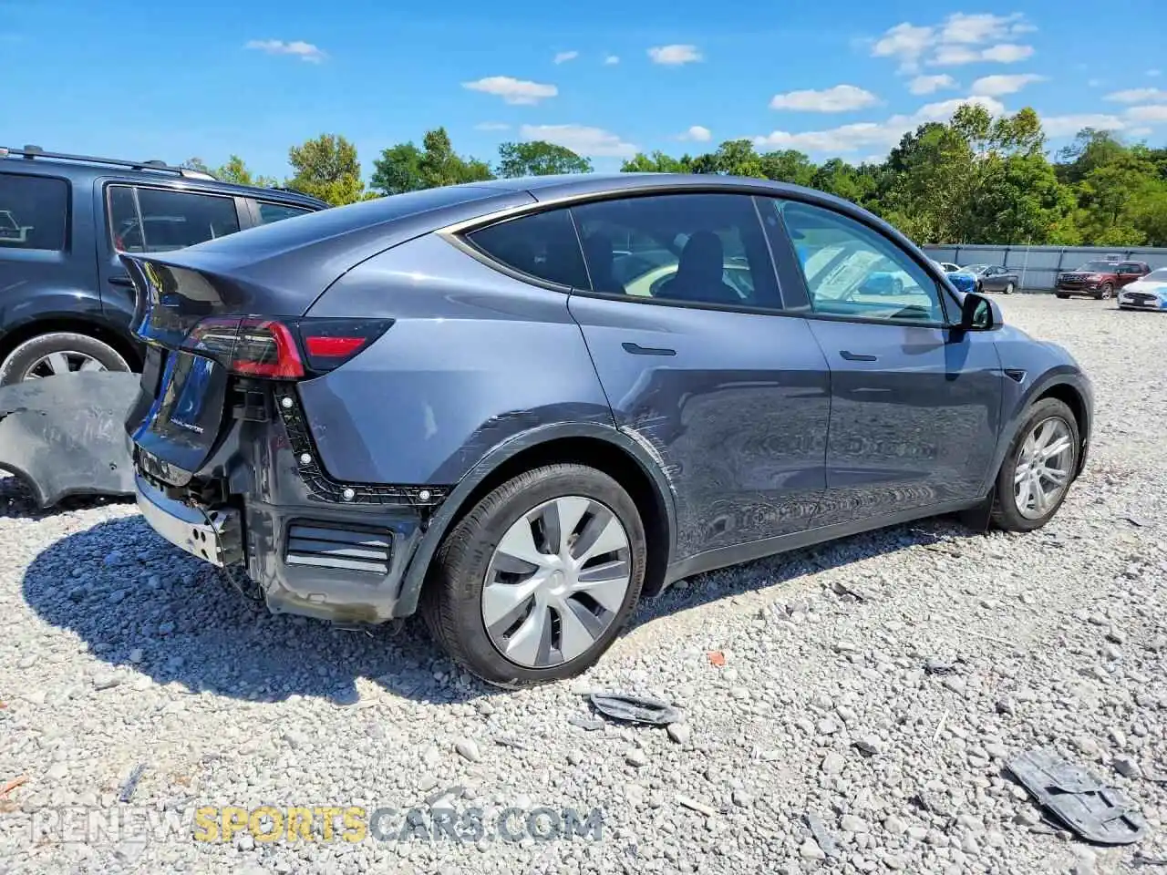 3 Фотография поврежденного автомобиля 7SAYGDEE5PA060216 TESLA MODEL Y 2023