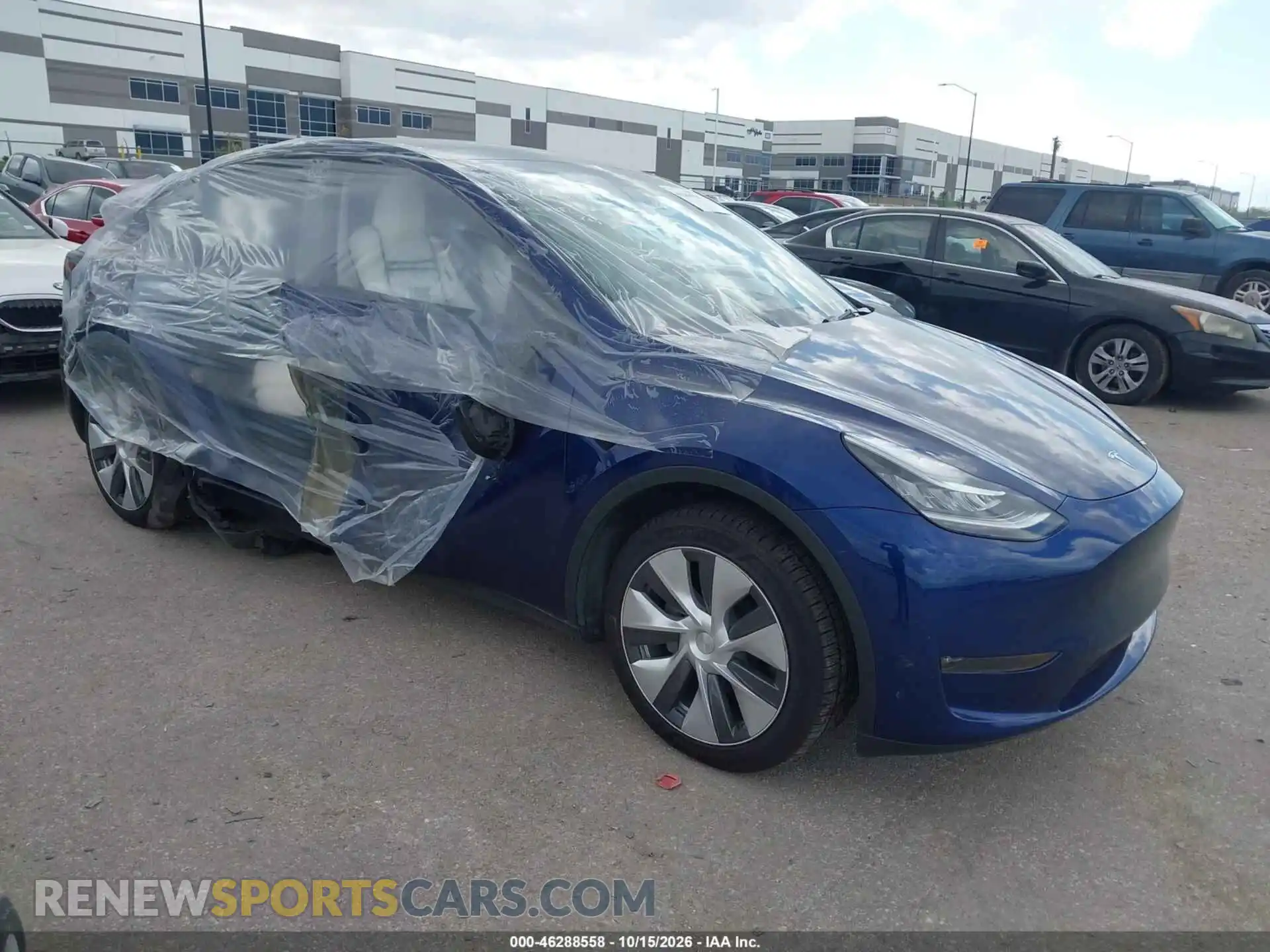 1 Photograph of a damaged car 7SAYGDEE5PA062175 TESLA MODEL Y 2023