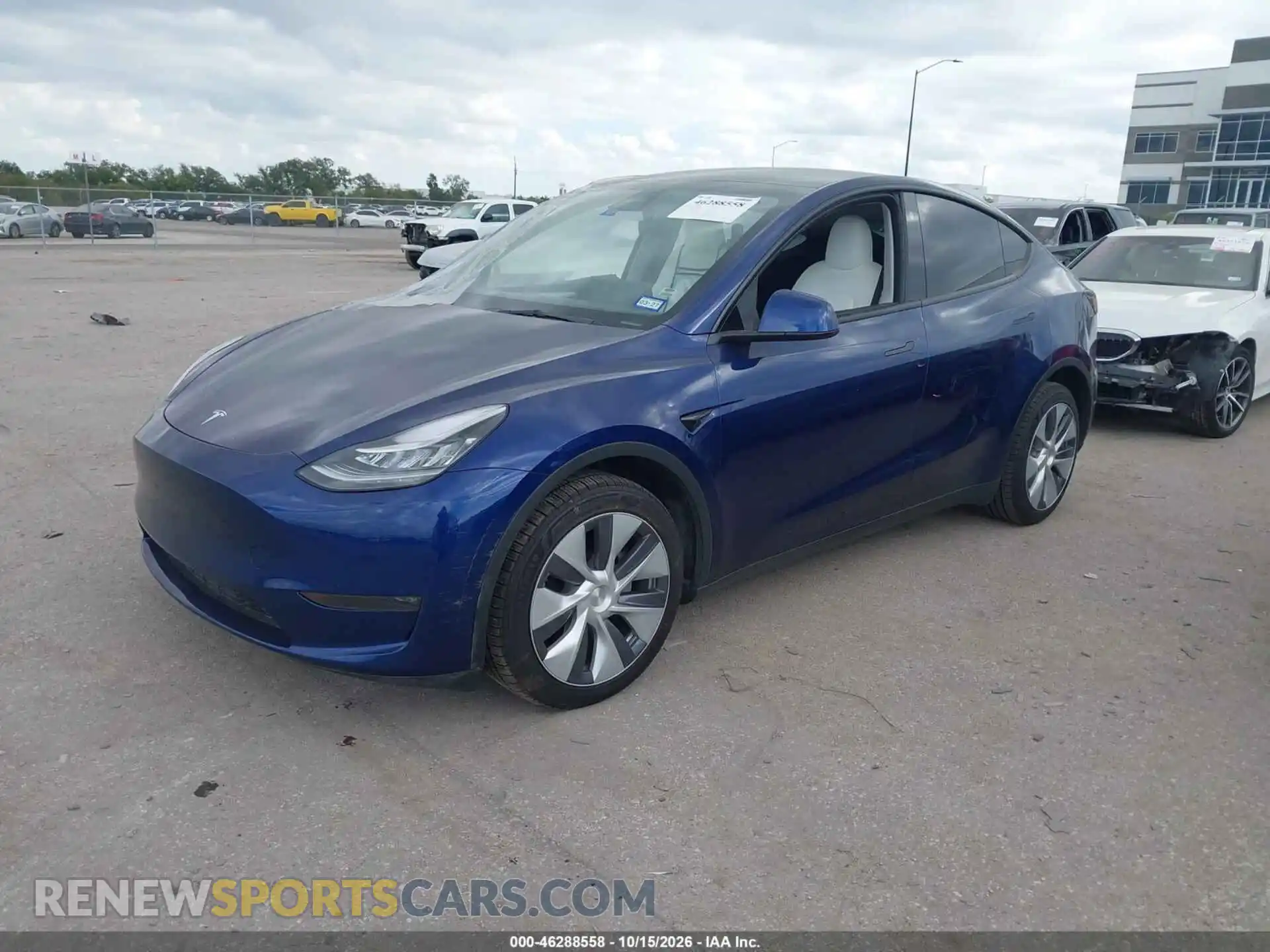 2 Photograph of a damaged car 7SAYGDEE5PA062175 TESLA MODEL Y 2023