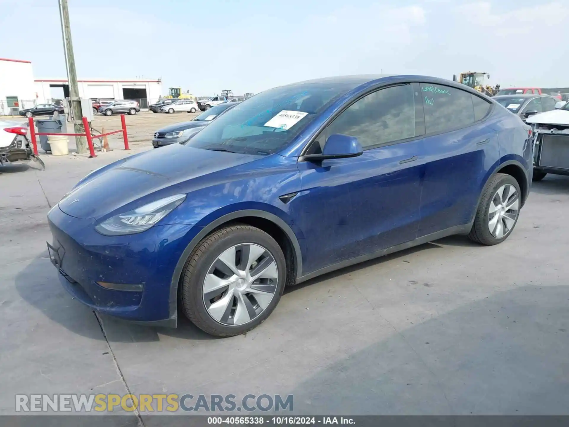 2 Photograph of a damaged car 7SAYGDEE5PA062905 TESLA MODEL Y 2023