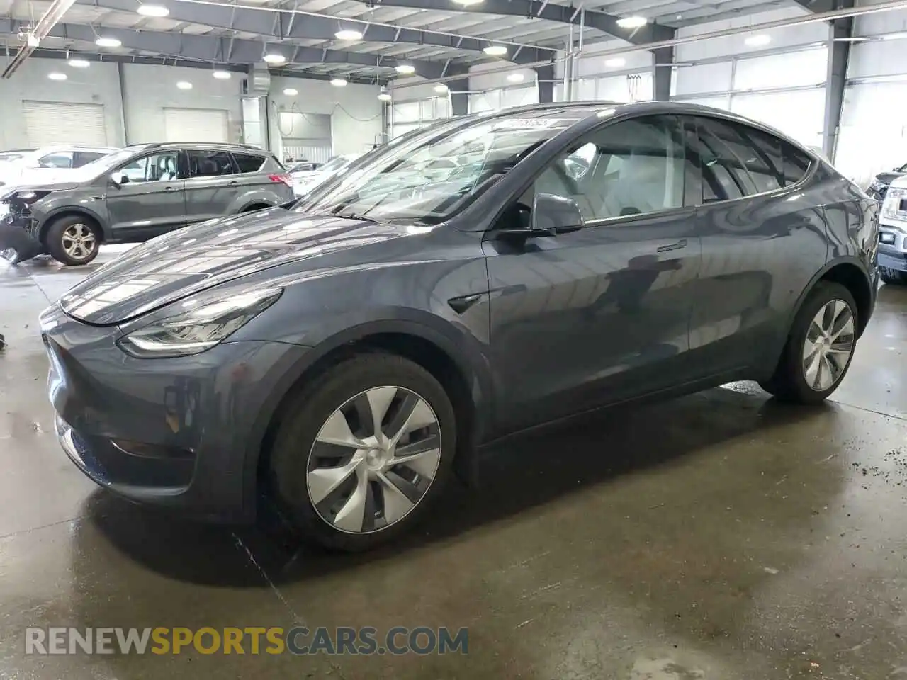 1 Photograph of a damaged car 7SAYGDEE5PA067070 TESLA MODEL Y 2023