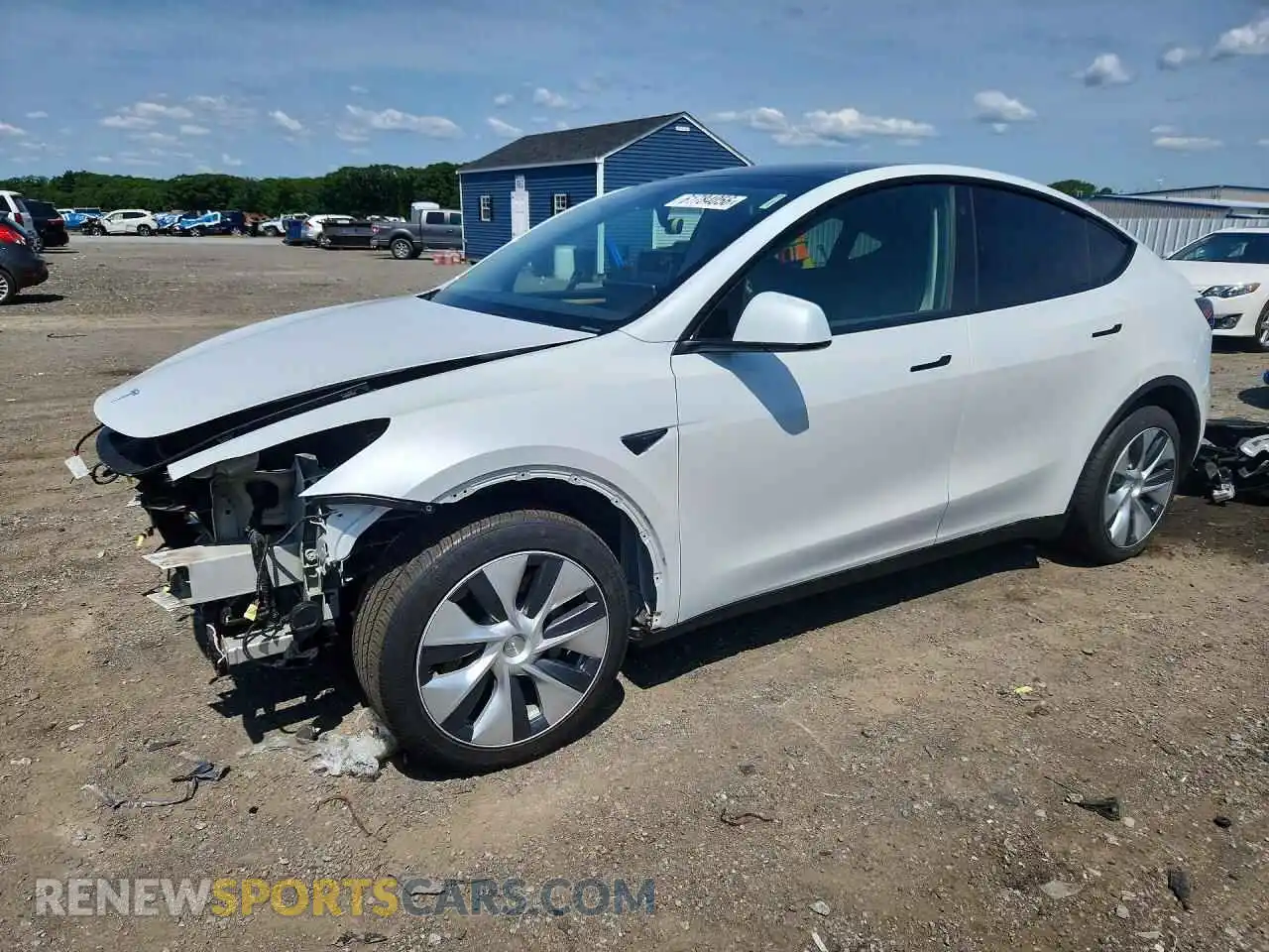 1 fotografías del automóvil dañado 7SAYGDEE5PA081485 TESLA MODEL Y 2023