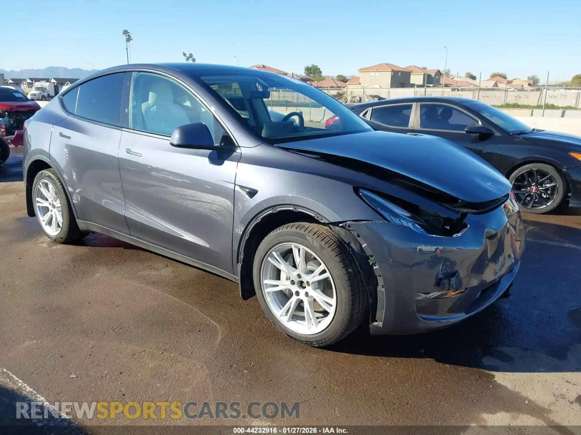 1 Photograph of a damaged car 7SAYGDEE5PA088453 TESLA MODEL Y 2023