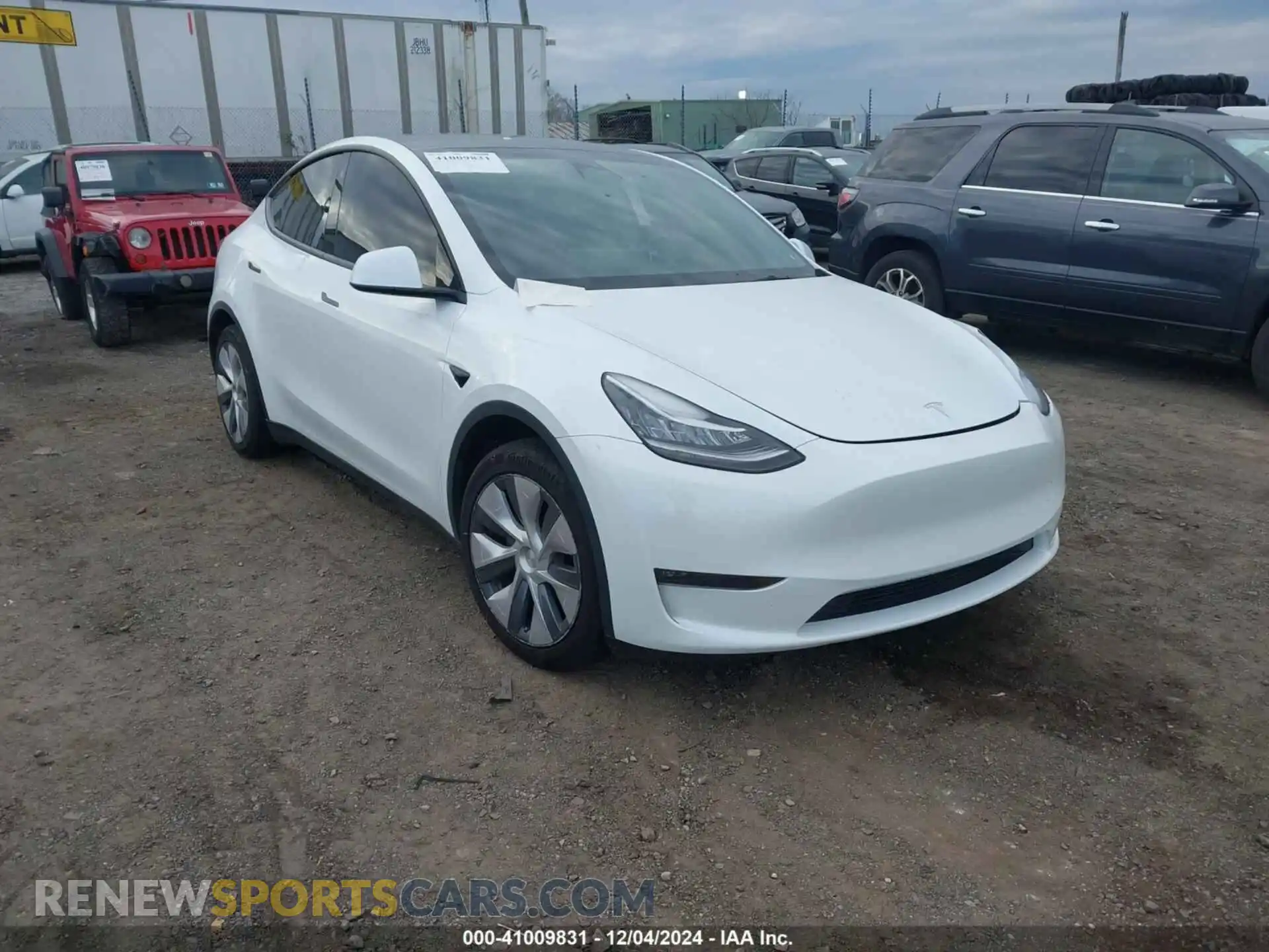 1 Photograph of a damaged car 7SAYGDEE5PA097475 TESLA MODEL Y 2023