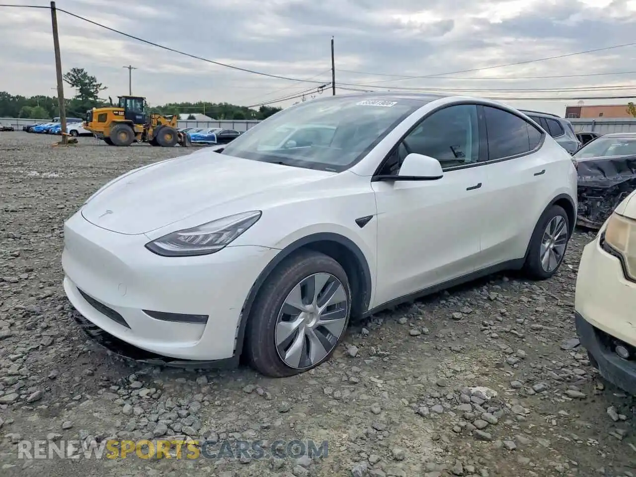 1 Photograph of a damaged car 7SAYGDEE5PA098593 TESLA MODEL Y 2023