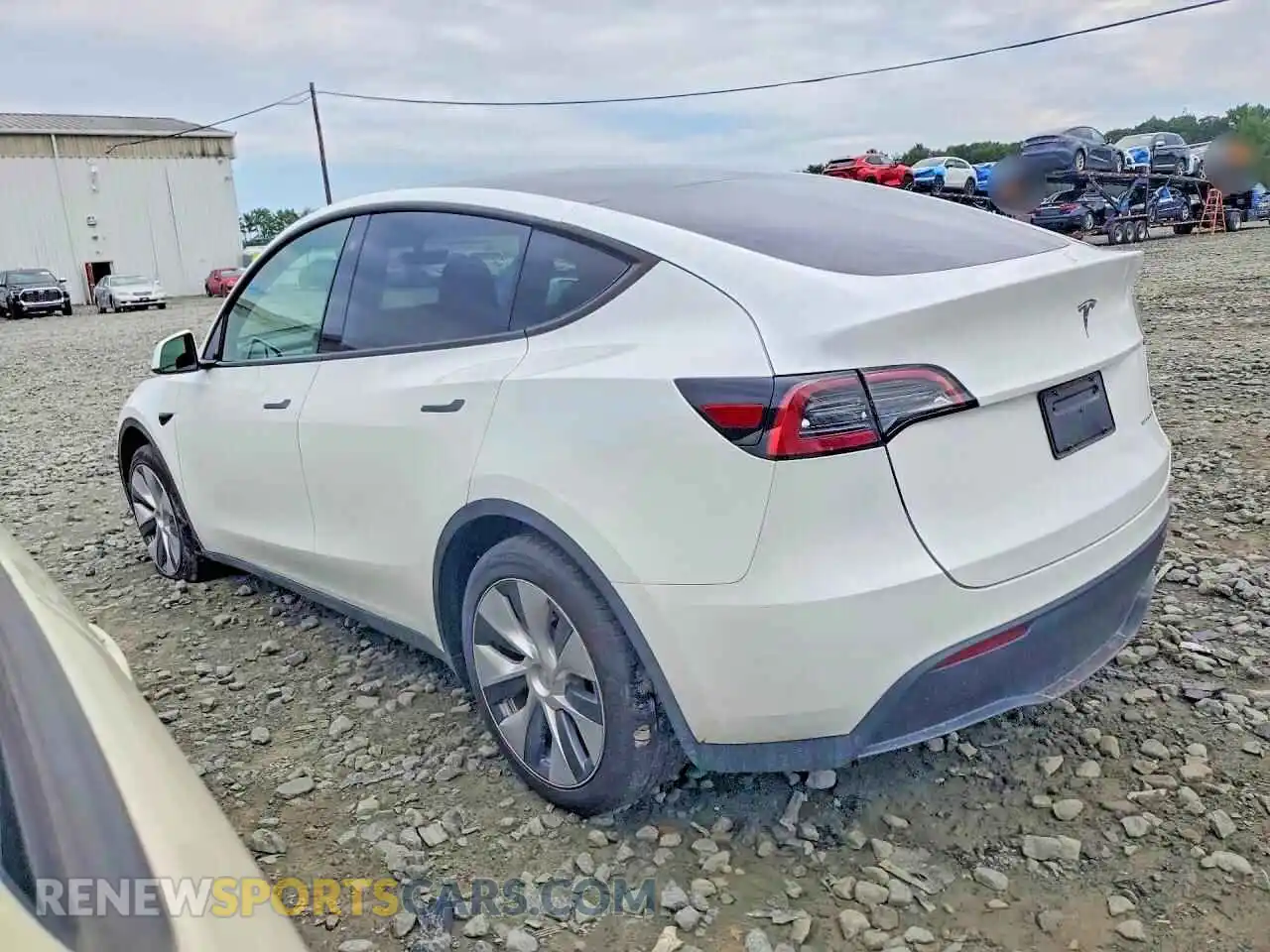 2 Photograph of a damaged car 7SAYGDEE5PA098593 TESLA MODEL Y 2023