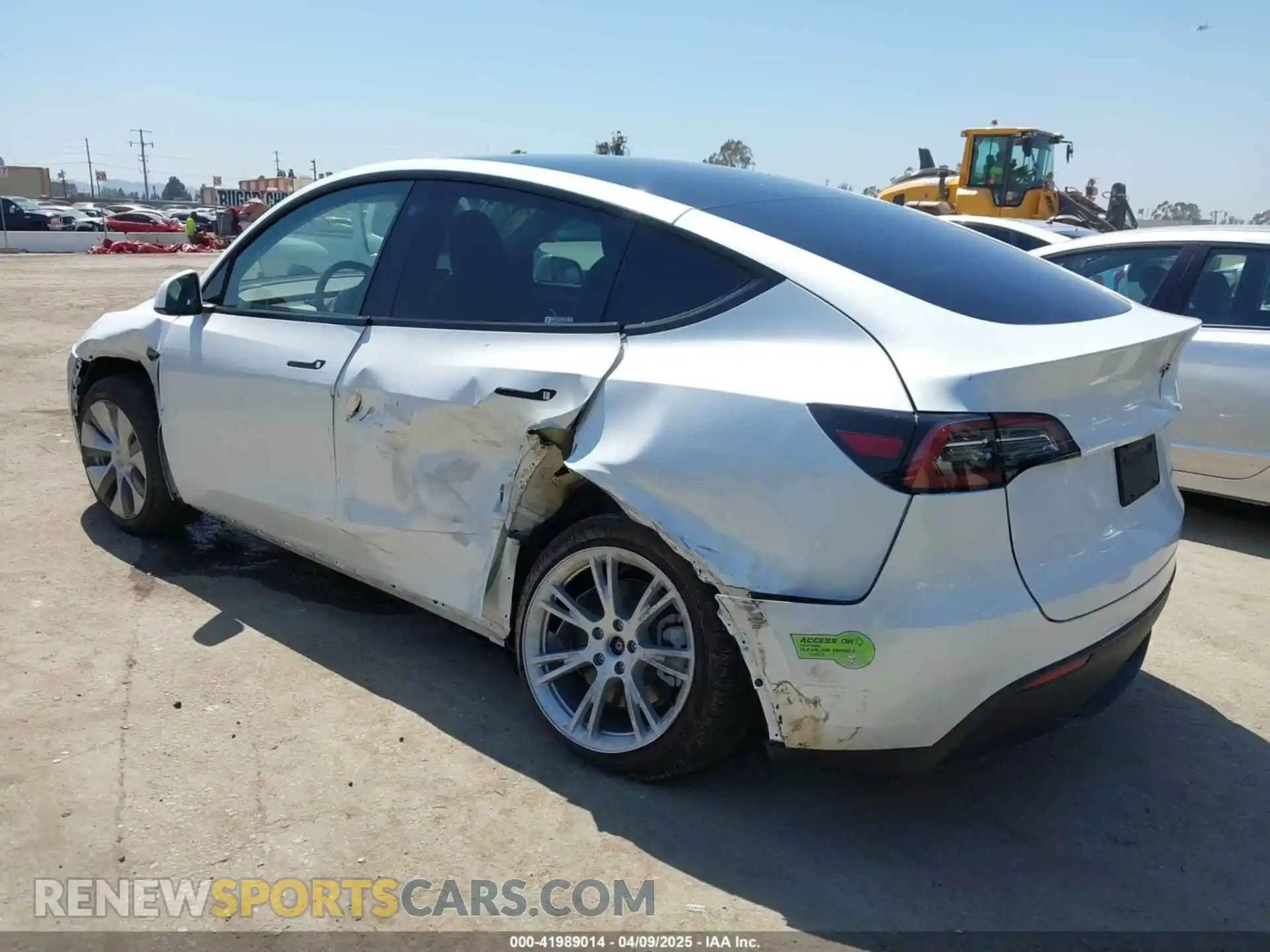 3 Photograph of a damaged car 7SAYGDEE5PA104635 TESLA MODEL Y 2023