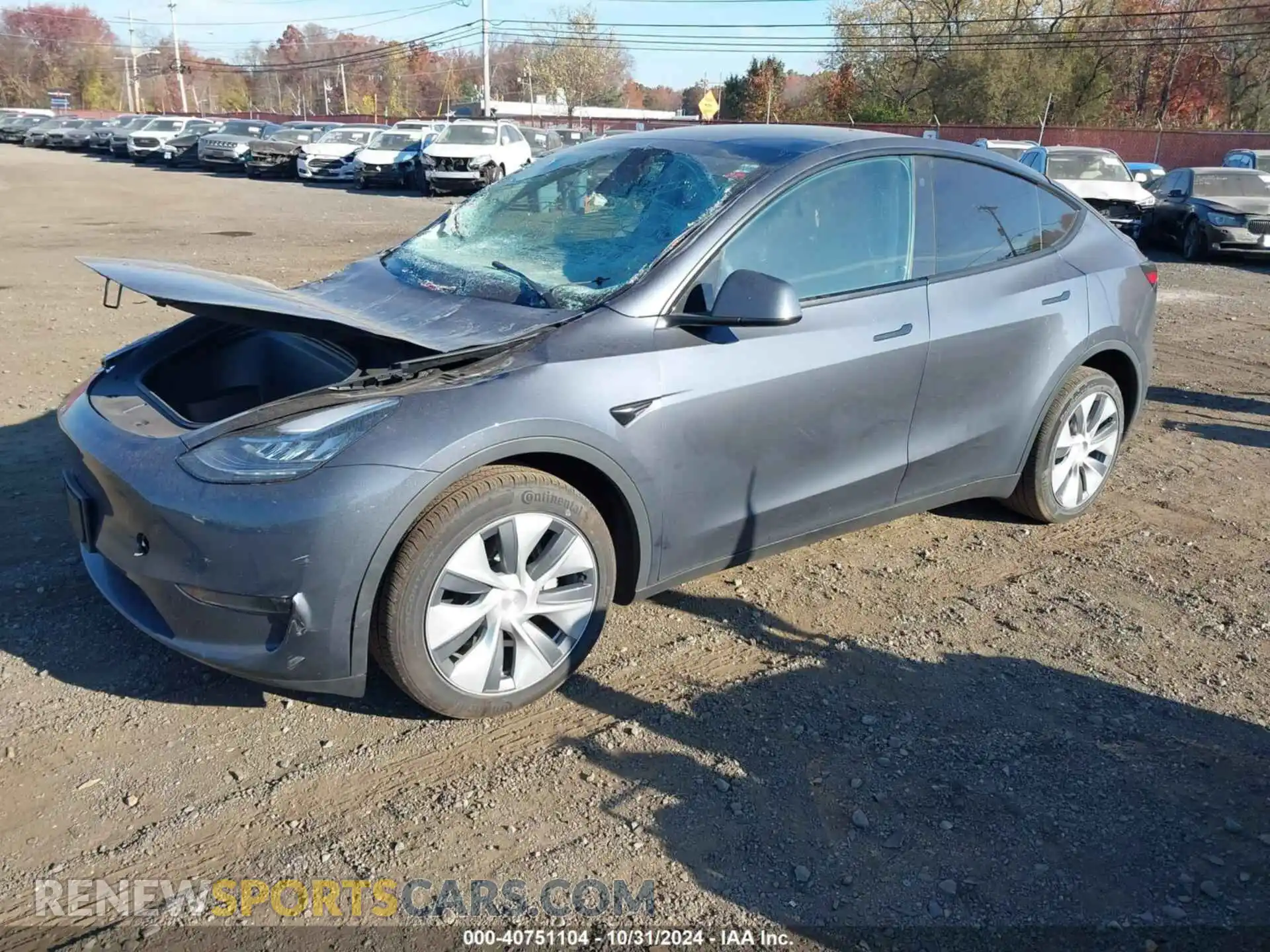 2 Photograph of a damaged car 7SAYGDEE5PA106501 TESLA MODEL Y 2023