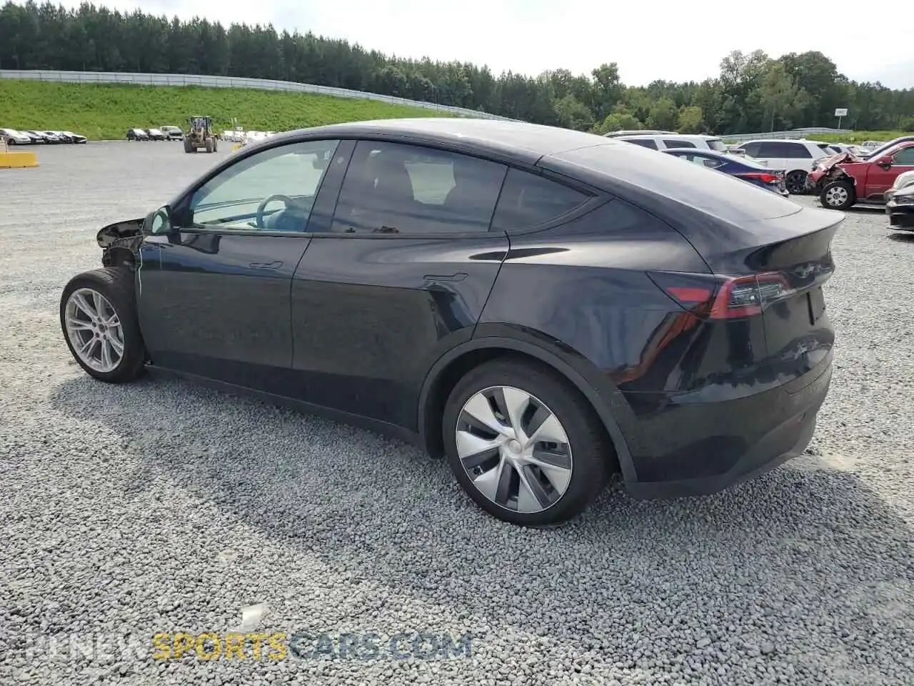 2 Photograph of a damaged car 7SAYGDEE5PA108149 TESLA MODEL Y 2023