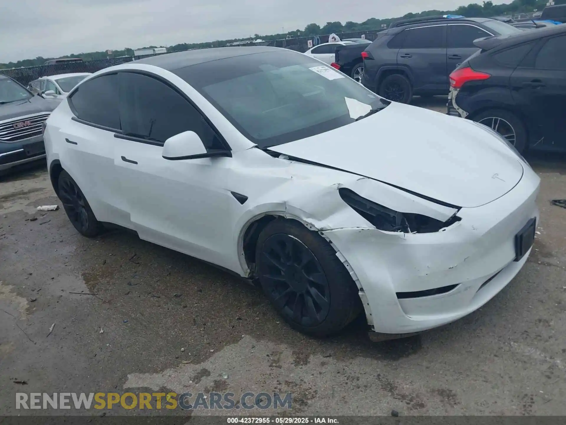 1 Photograph of a damaged car 7SAYGDEE5PA109334 TESLA MODEL Y 2023