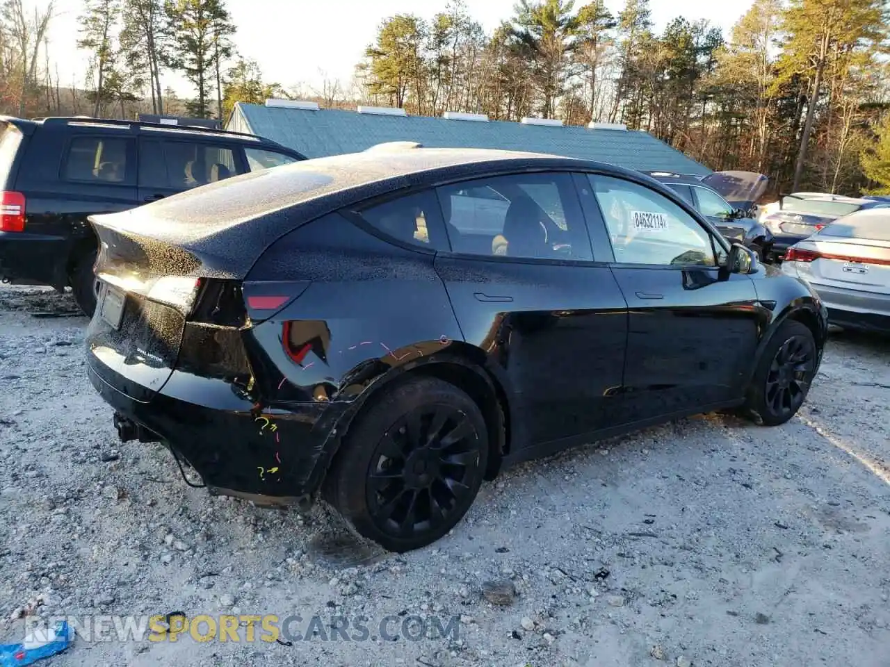 3 Photograph of a damaged car 7SAYGDEE5PA111598 TESLA MODEL Y 2023