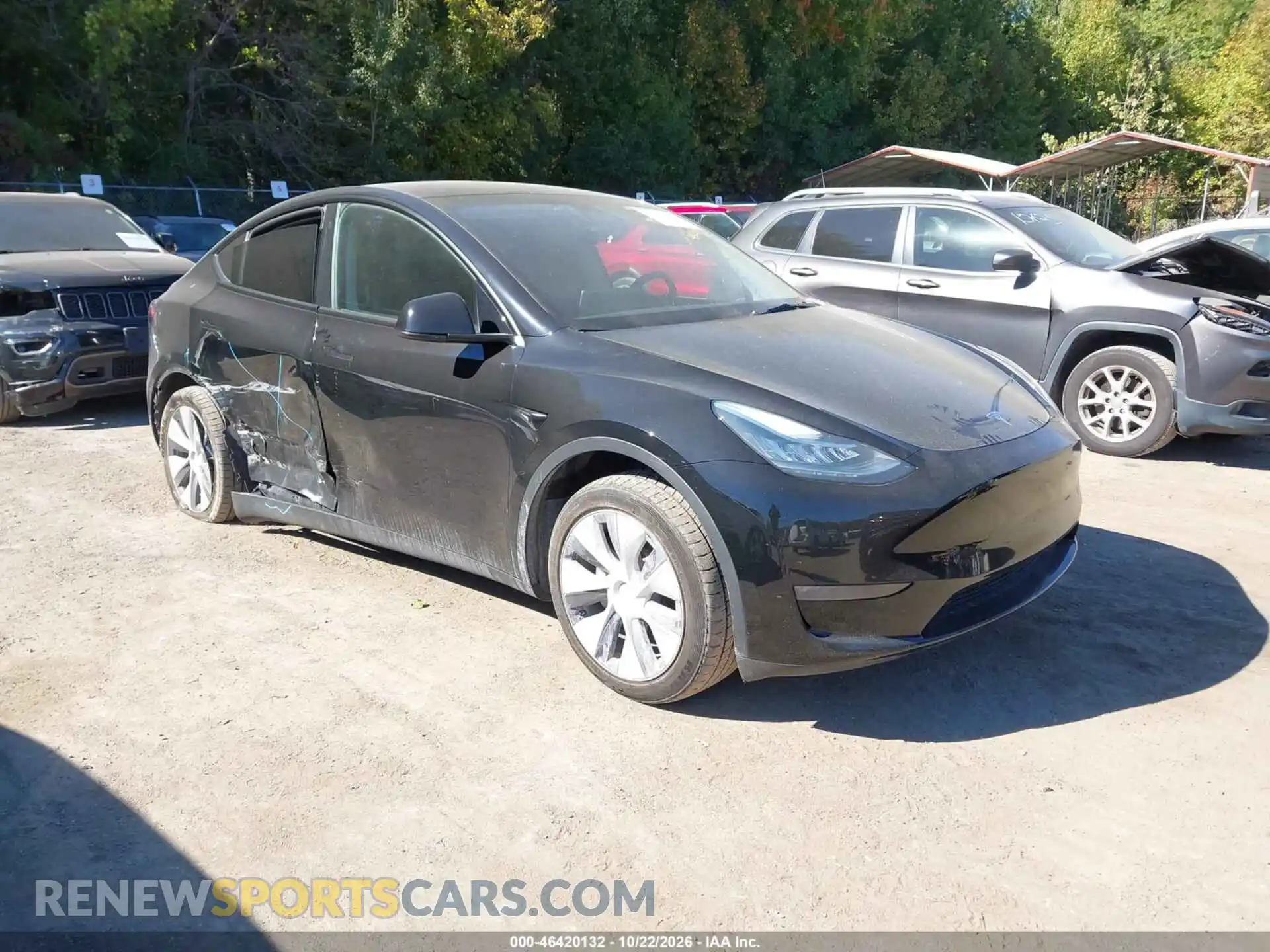 1 Photograph of a damaged car 7SAYGDEE5PA111794 TESLA MODEL Y 2023