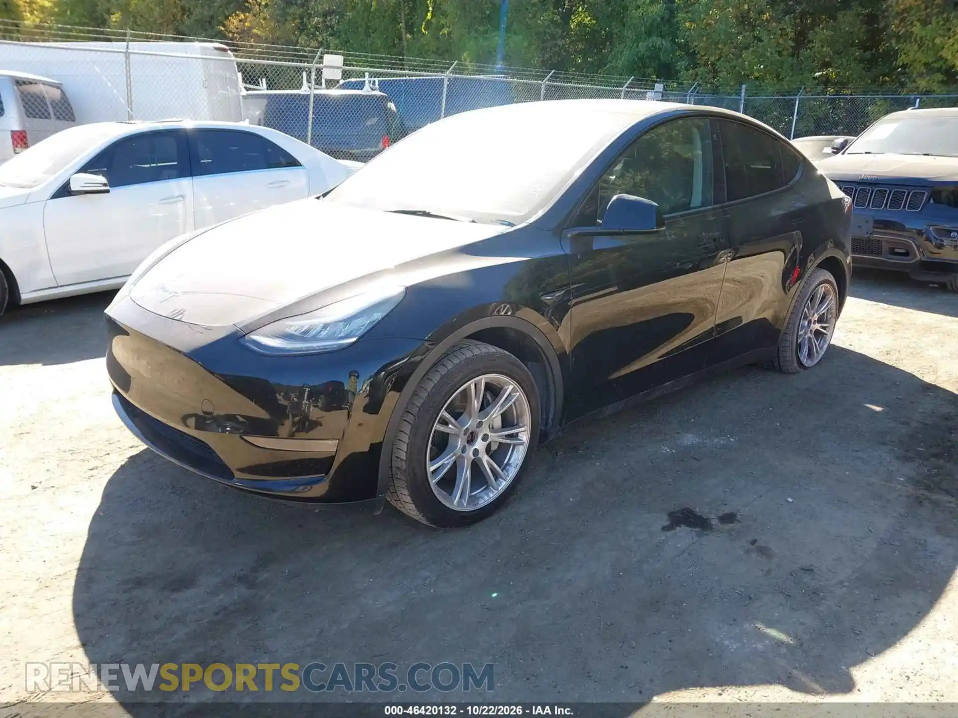 2 Photograph of a damaged car 7SAYGDEE5PA111794 TESLA MODEL Y 2023