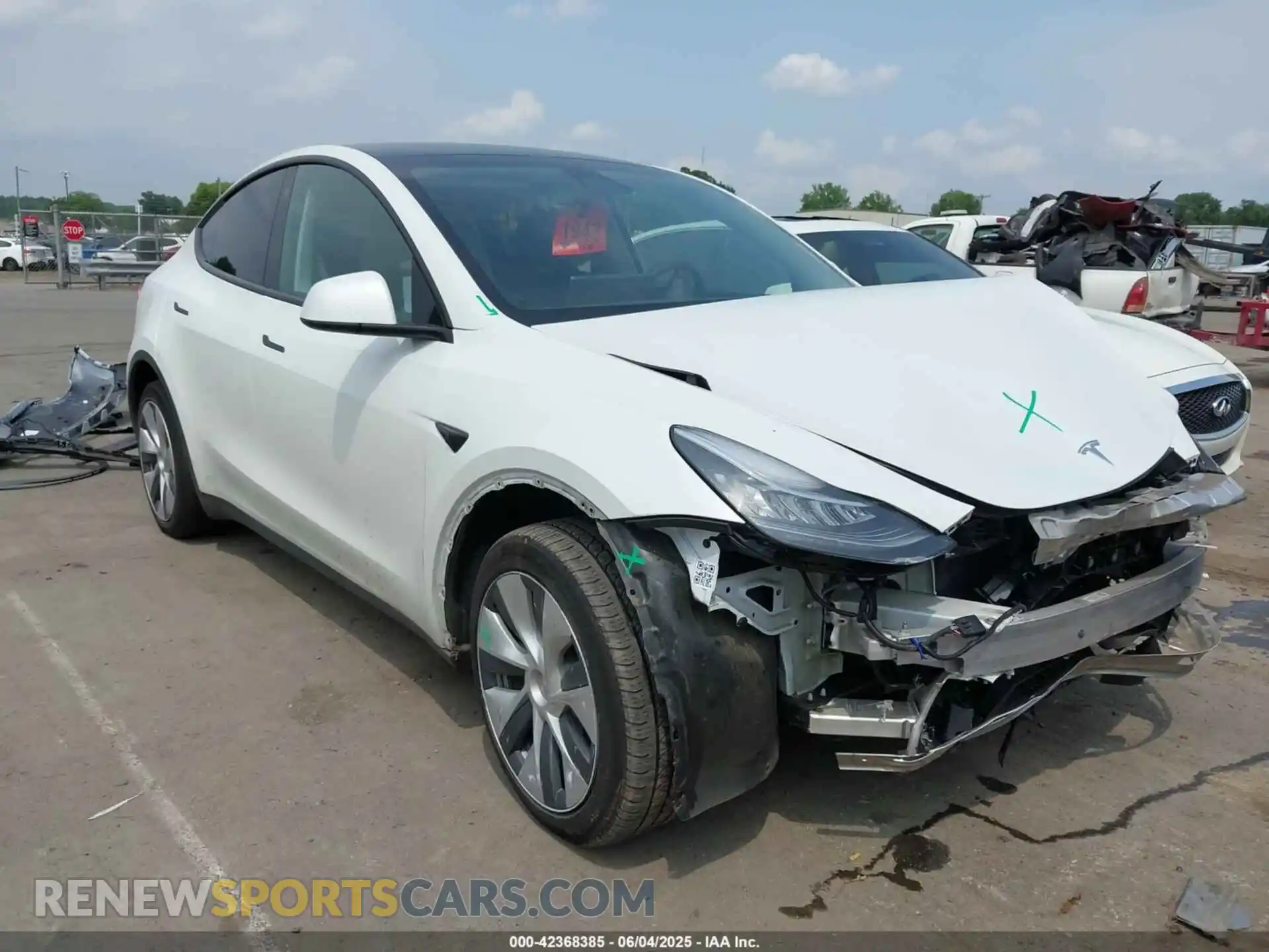 1 fotografías del automóvil dañado 7SAYGDEE5PA114310 TESLA MODEL Y 2023