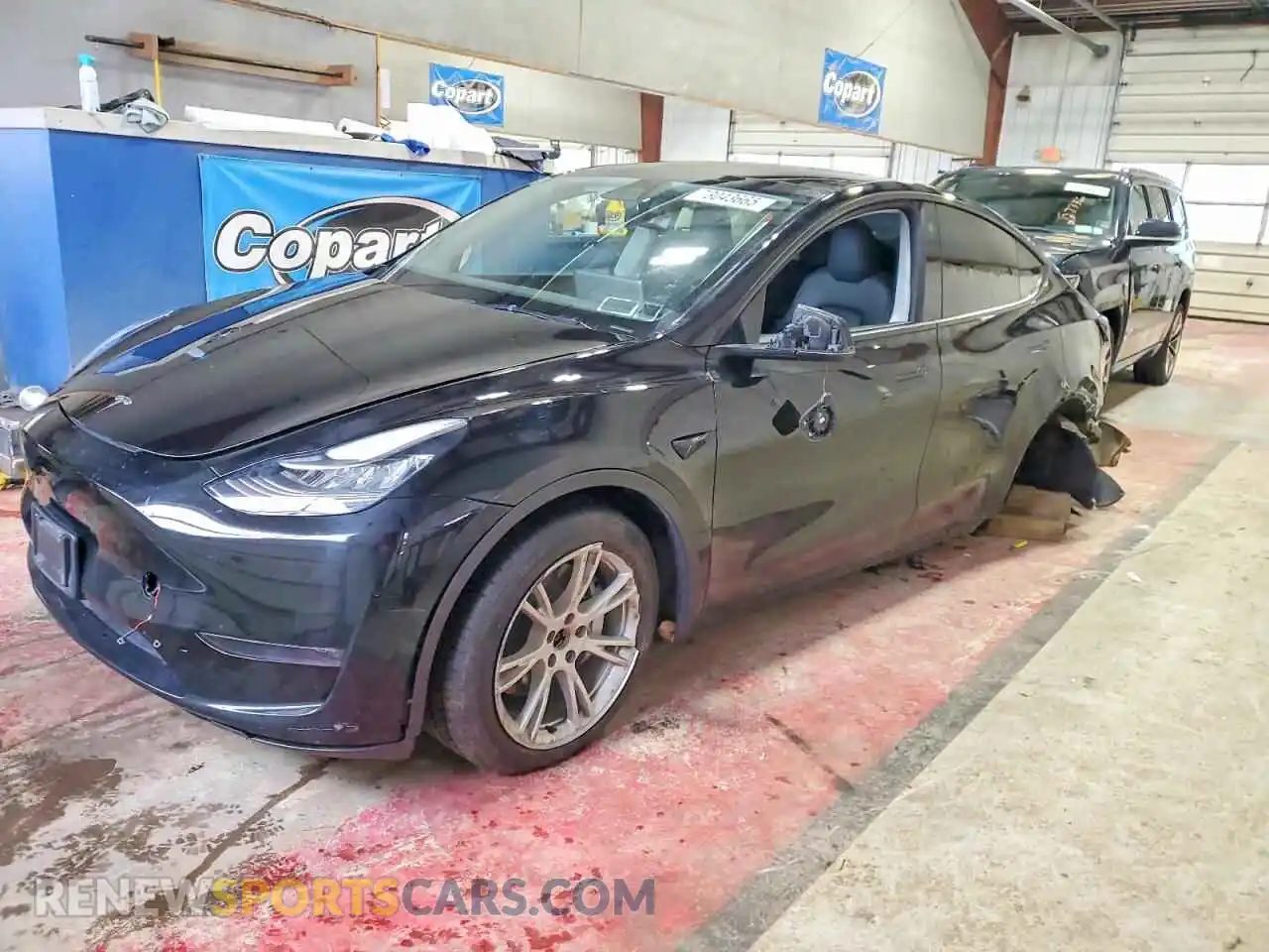 1 Photograph of a damaged car 7SAYGDEE5PA114856 TESLA MODEL Y 2023