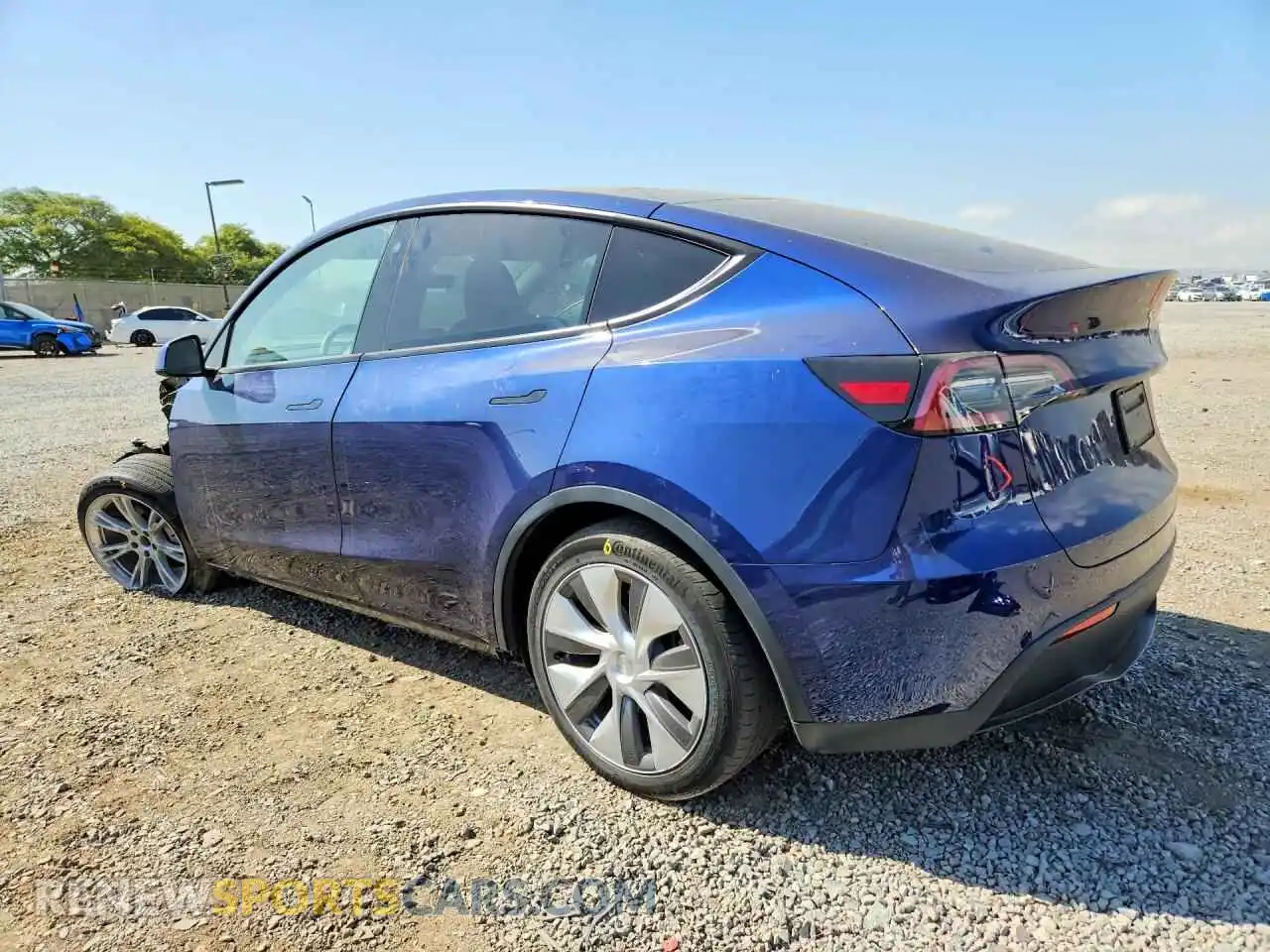 2 Photograph of a damaged car 7SAYGDEE5PA119636 TESLA MODEL Y 2023