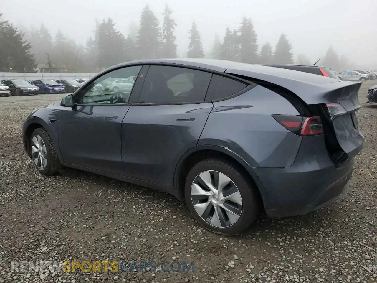 2 Photograph of a damaged car 7SAYGDEE5PA121838 TESLA MODEL Y 2023