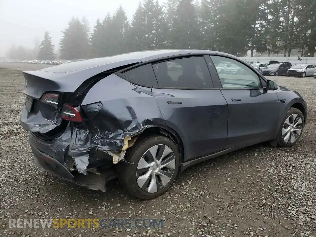 3 Photograph of a damaged car 7SAYGDEE5PA121838 TESLA MODEL Y 2023