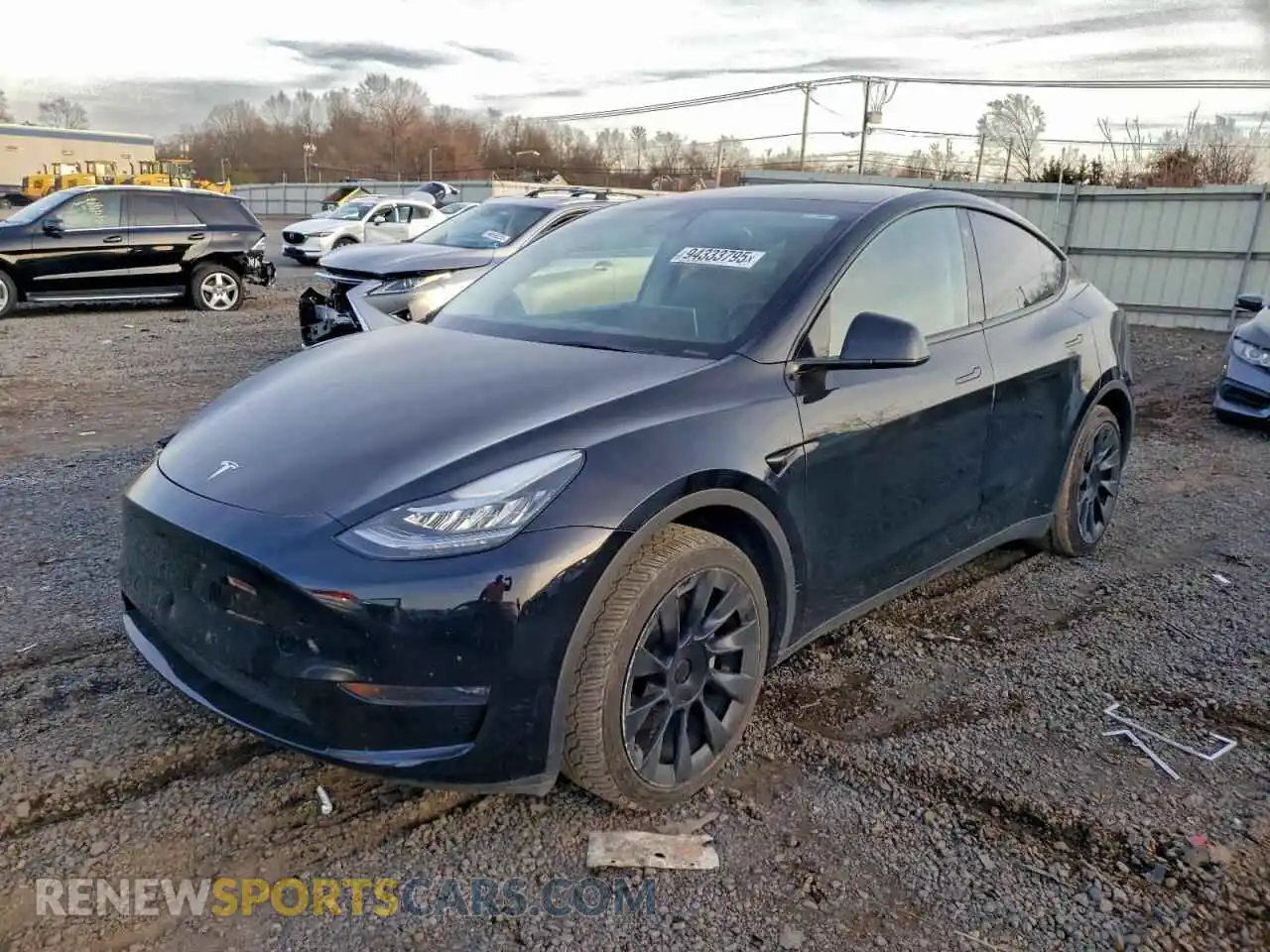 1 Фотография поврежденного автомобиля 7SAYGDEE5PA124092 TESLA MODEL Y 2023