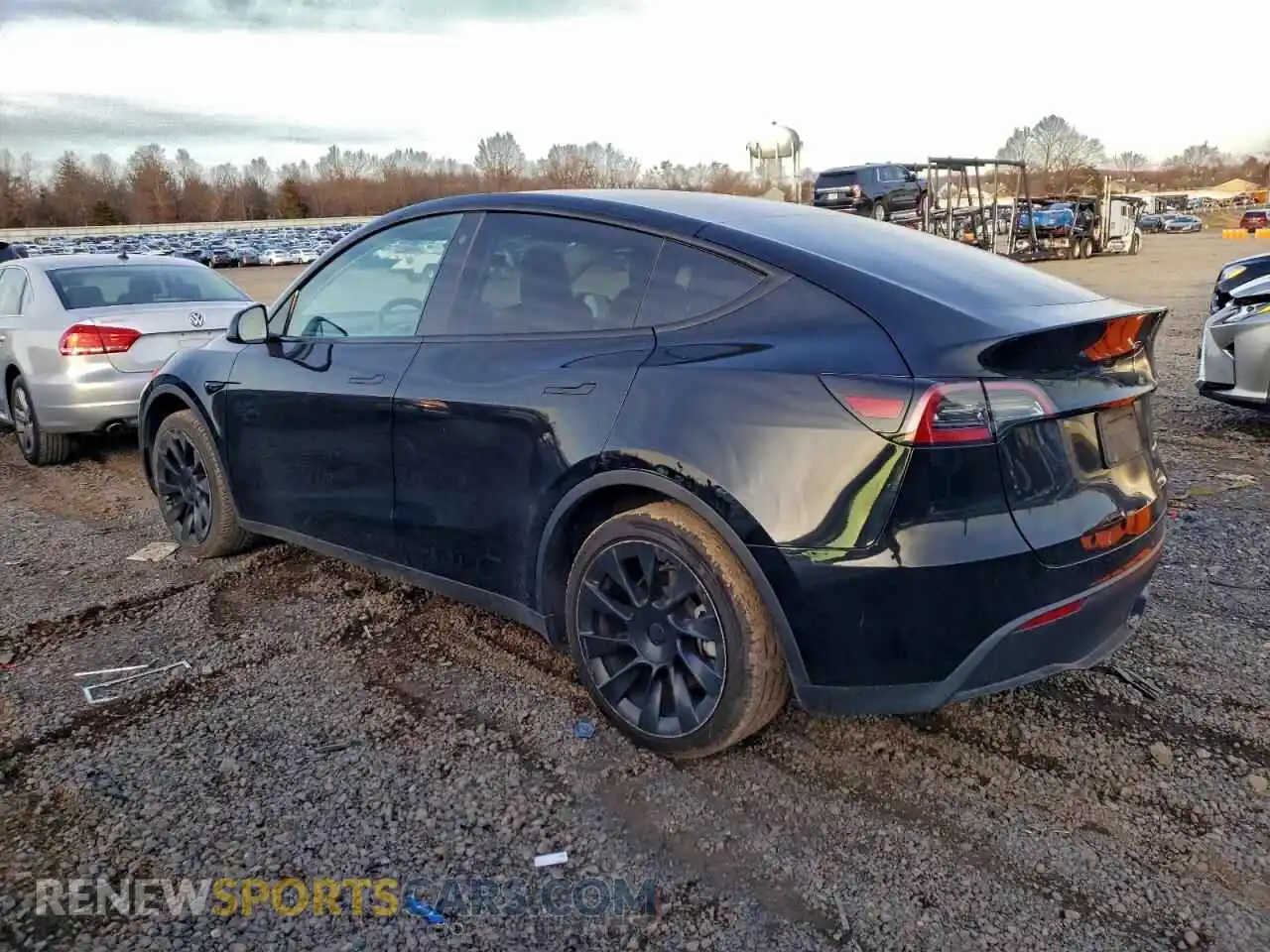 2 Фотография поврежденного автомобиля 7SAYGDEE5PA124092 TESLA MODEL Y 2023