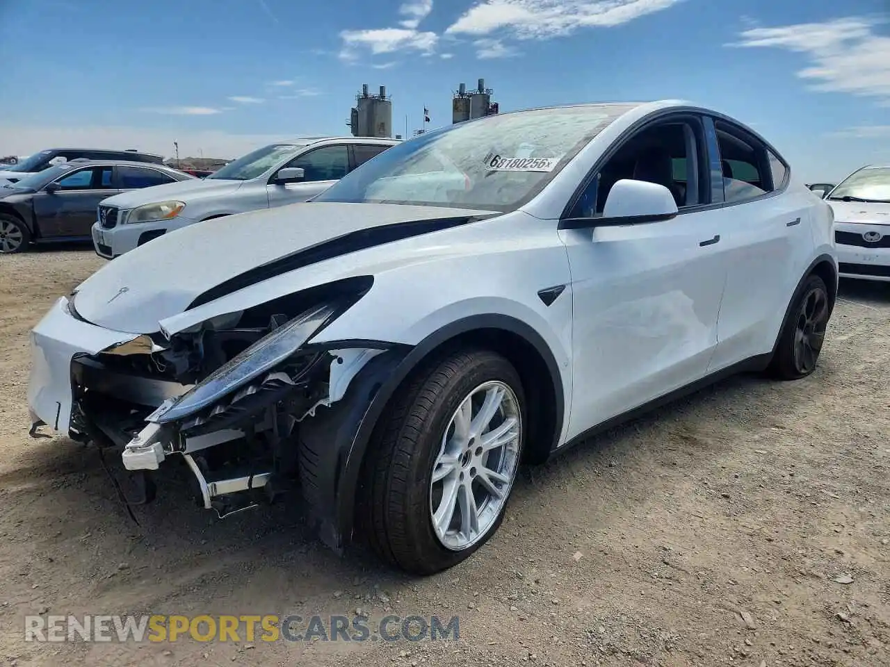 1 fotografías del automóvil dañado 7SAYGDEE5PA125680 TESLA MODEL Y 2023
