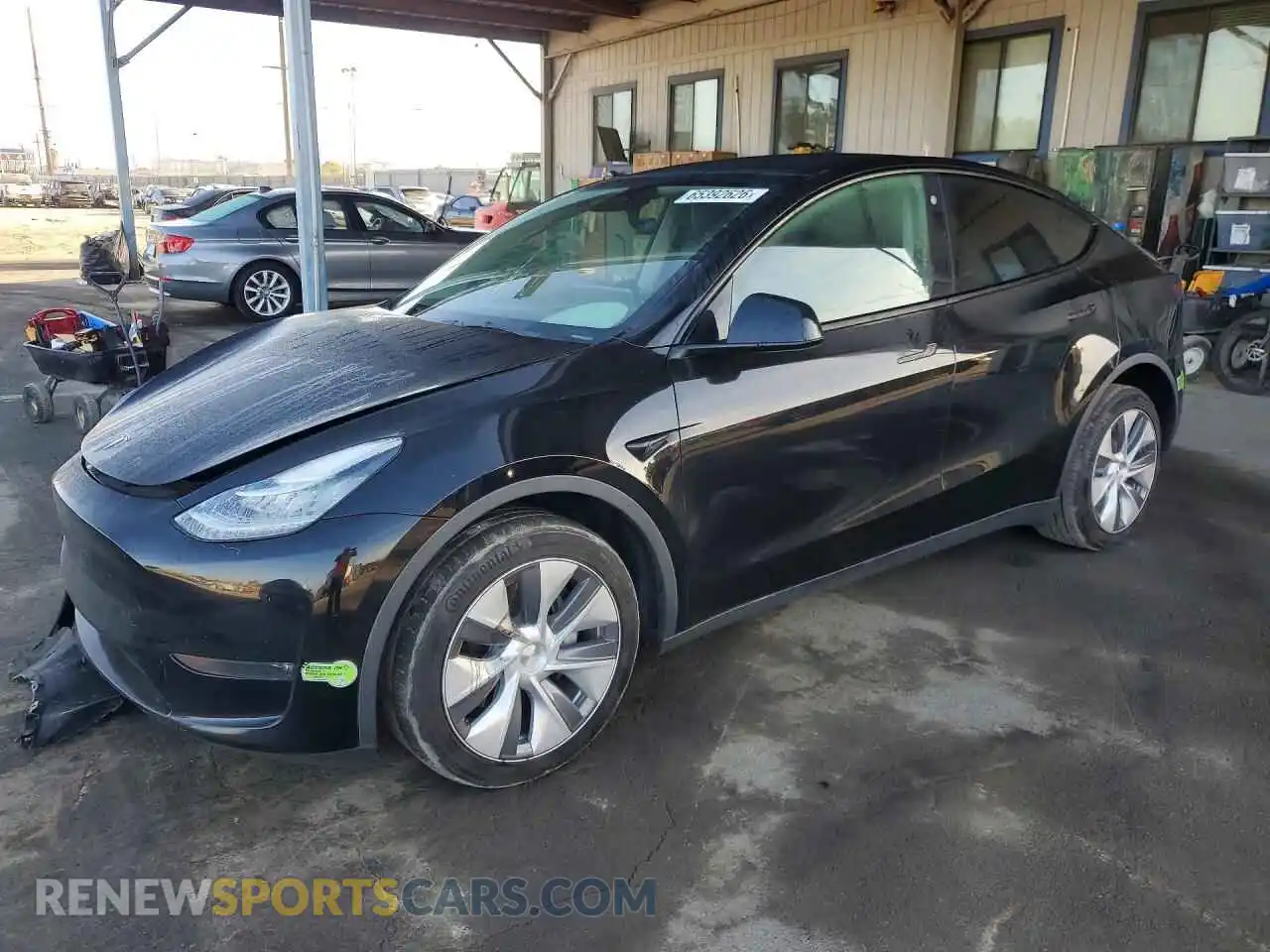 1 Photograph of a damaged car 7SAYGDEE5PA127574 TESLA MODEL Y 2023