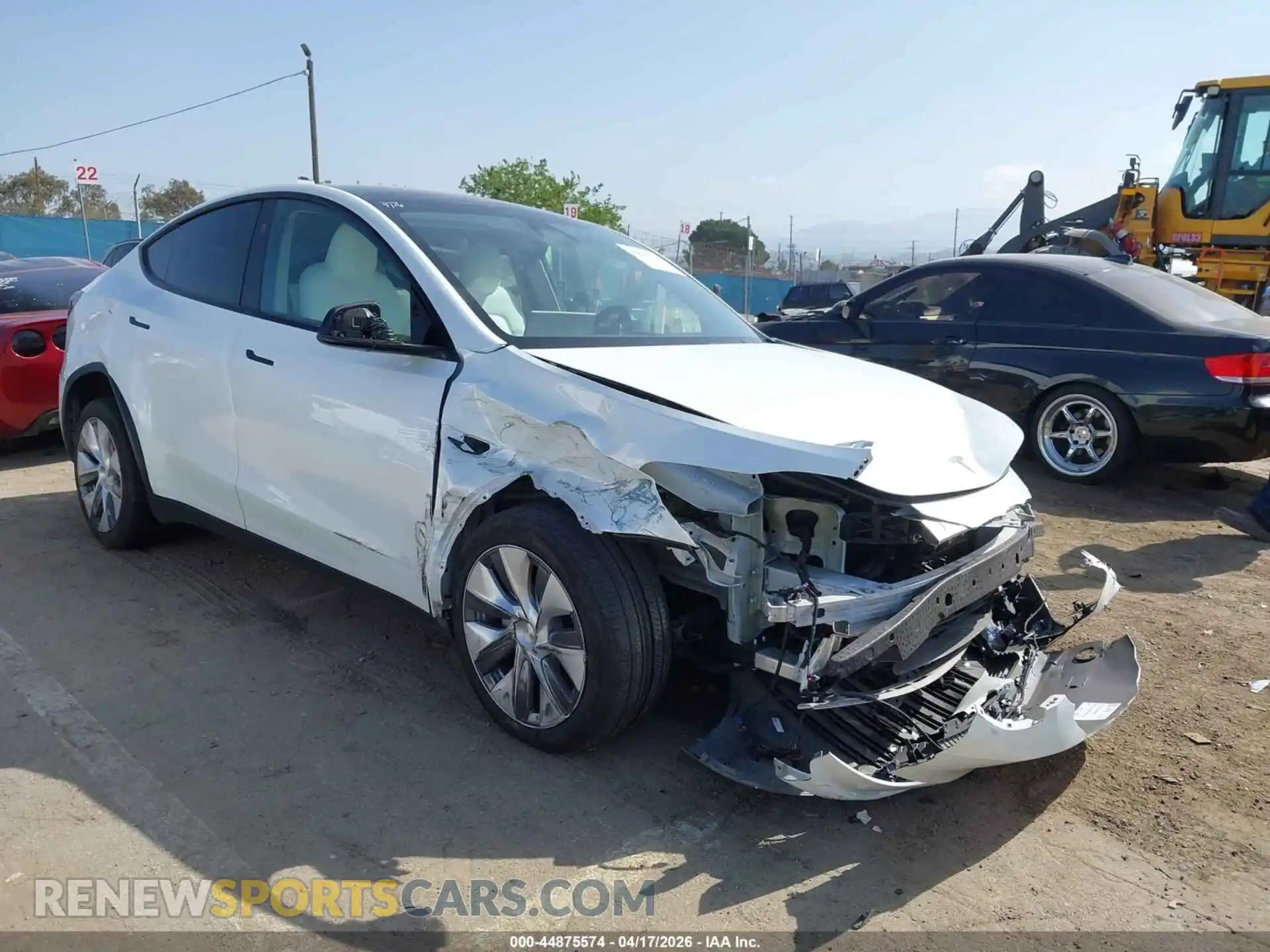1 Photograph of a damaged car 7SAYGDEE5PA129373 TESLA MODEL Y 2023