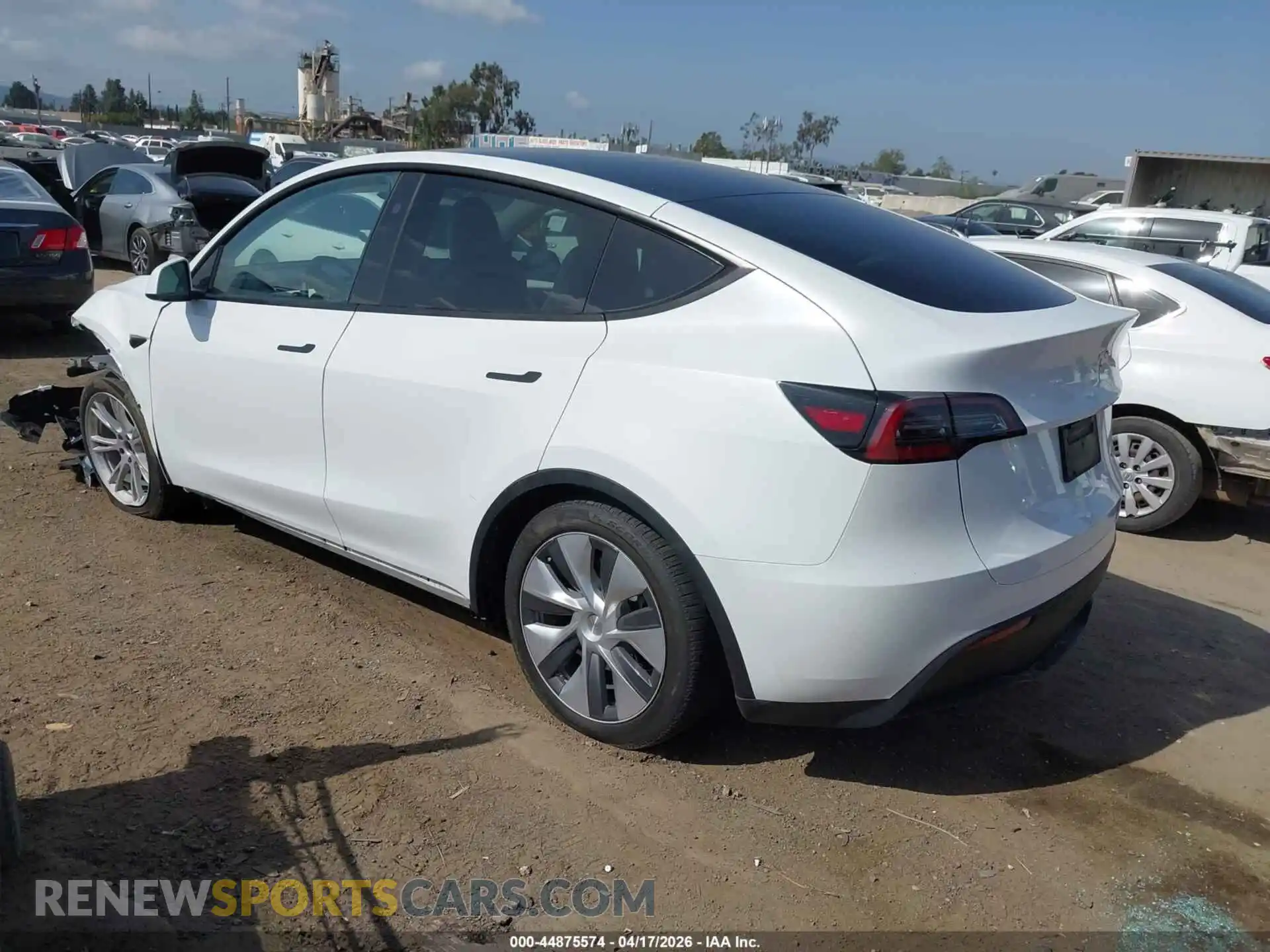 3 Photograph of a damaged car 7SAYGDEE5PA129373 TESLA MODEL Y 2023