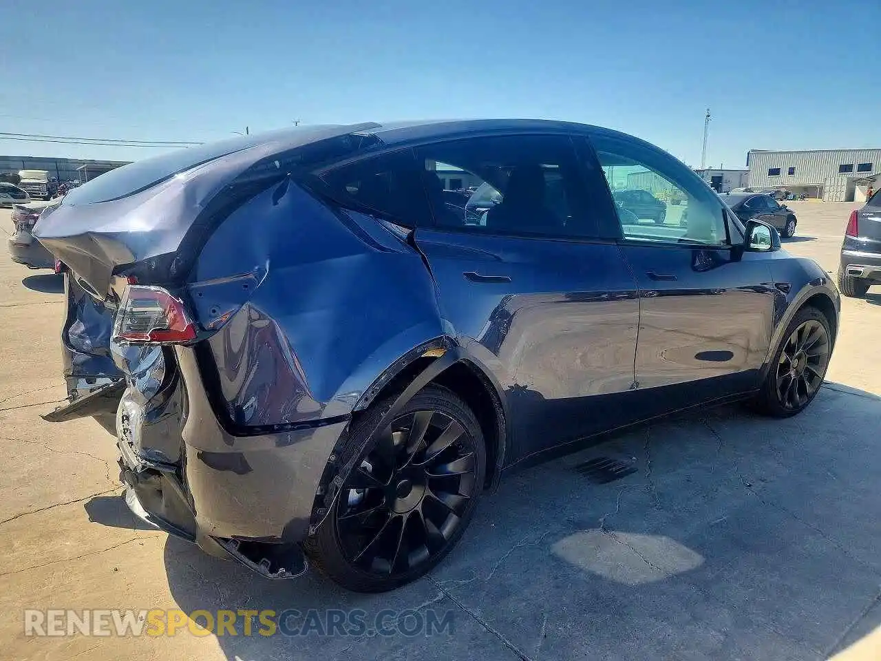 3 fotografías del automóvil dañado 7SAYGDEE5PA154158 TESLA MODEL Y 2023