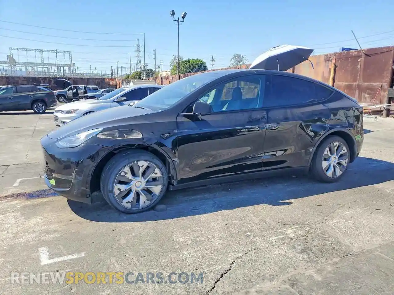 1 Photograph of a damaged car 7SAYGDEE5PA154208 TESLA MODEL Y 2023
