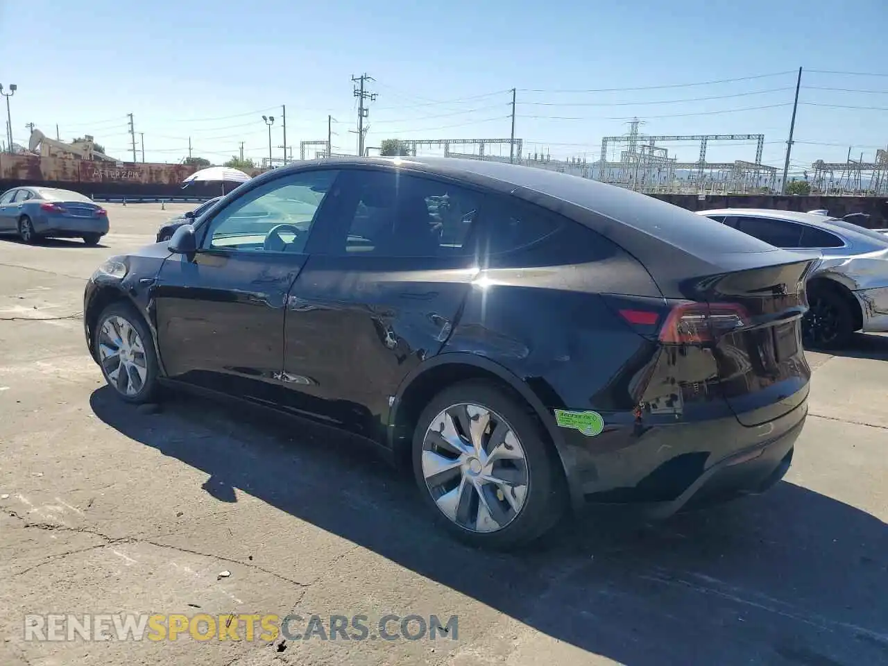 2 Photograph of a damaged car 7SAYGDEE5PA154208 TESLA MODEL Y 2023