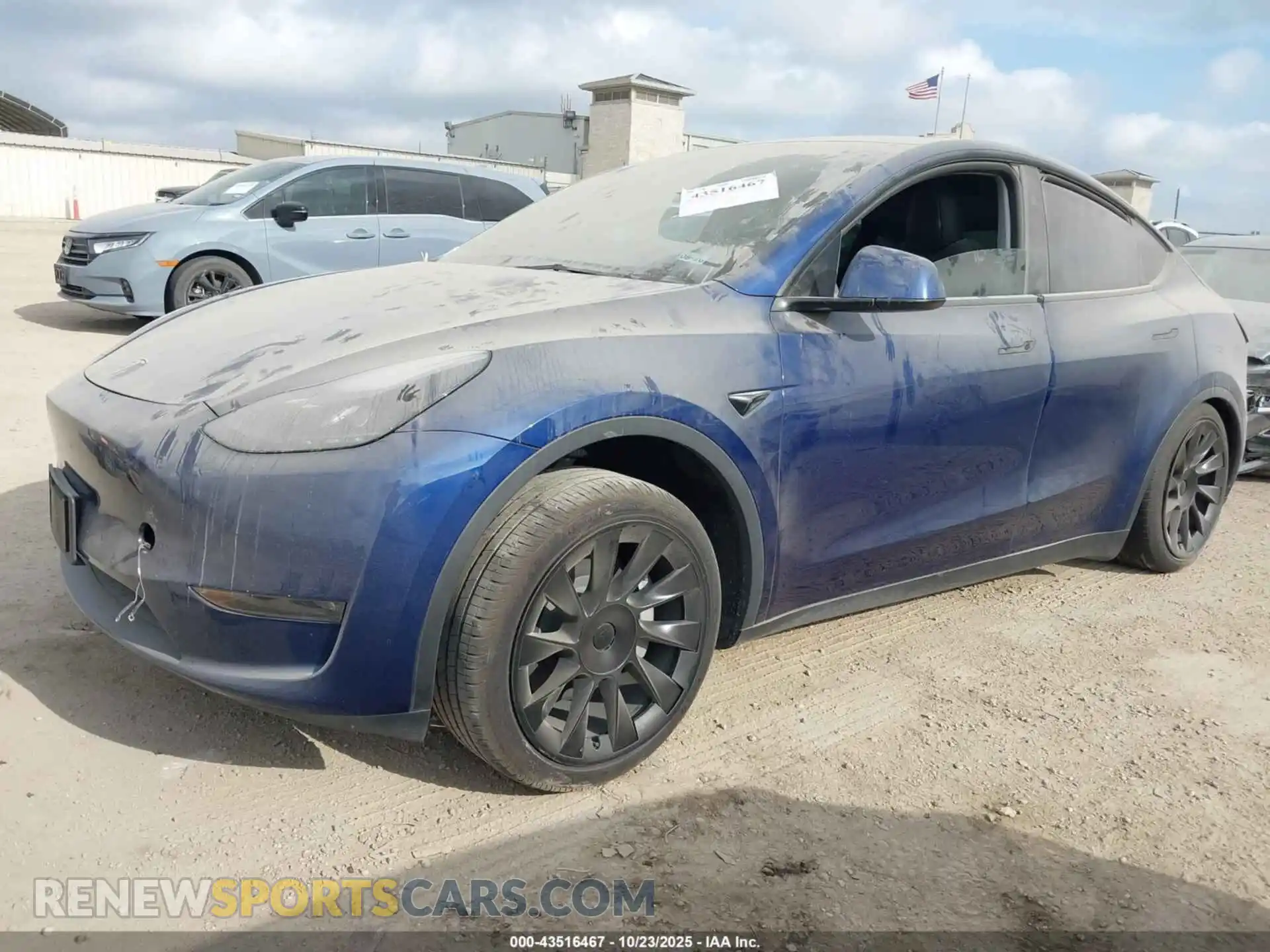 2 Photograph of a damaged car 7SAYGDEE5PA161076 TESLA MODEL Y 2023