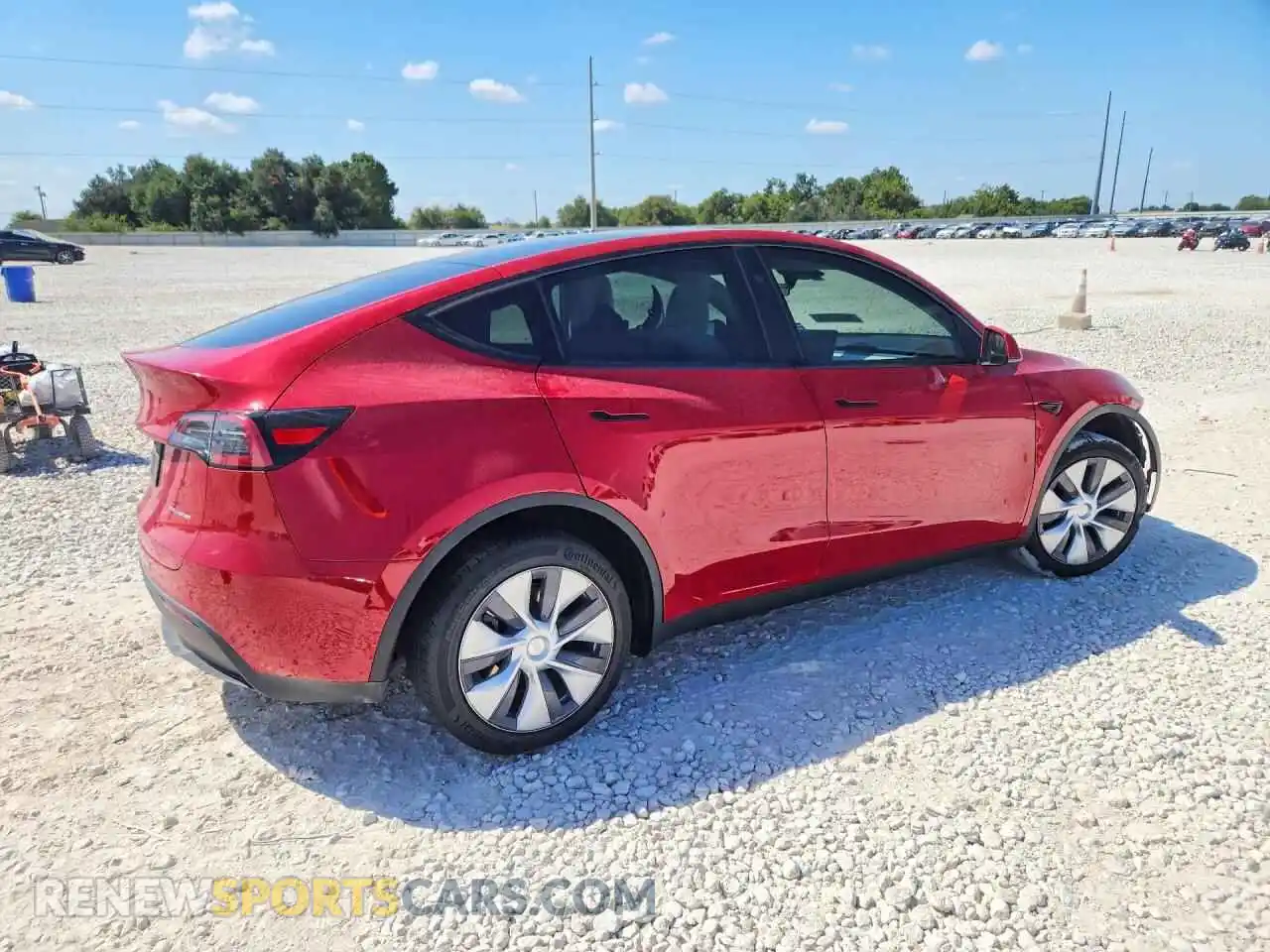 3 fotografías del automóvil dañado 7SAYGDEE5PA161708 TESLA MODEL Y 2023