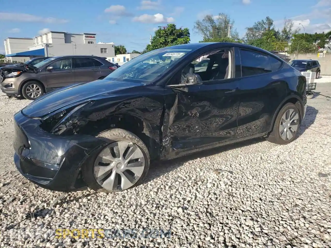 1 Photograph of a damaged car 7SAYGDEE5PA162776 TESLA MODEL Y 2023