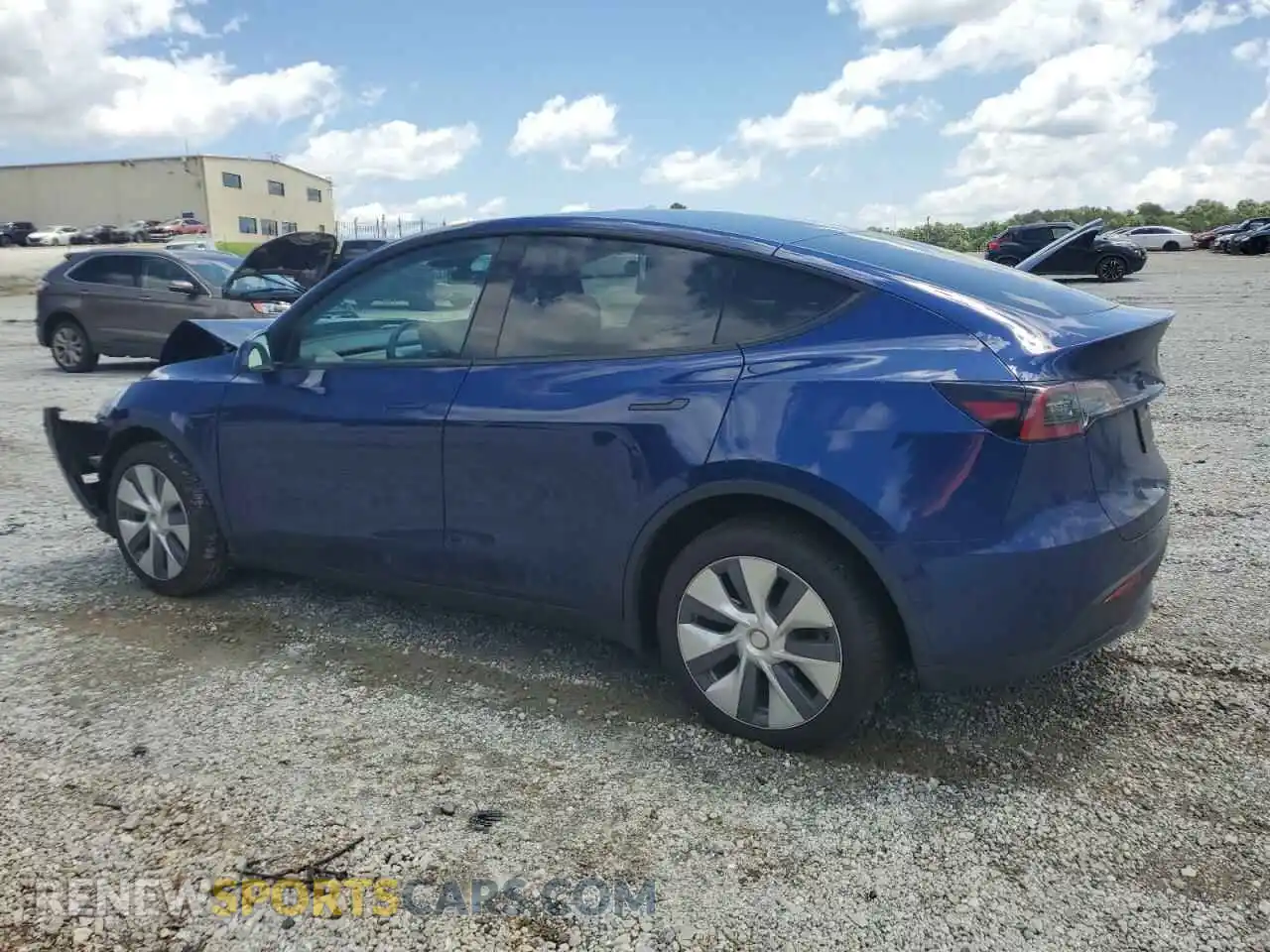 2 Photograph of a damaged car 7SAYGDEE5PA166908 TESLA MODEL Y 2023