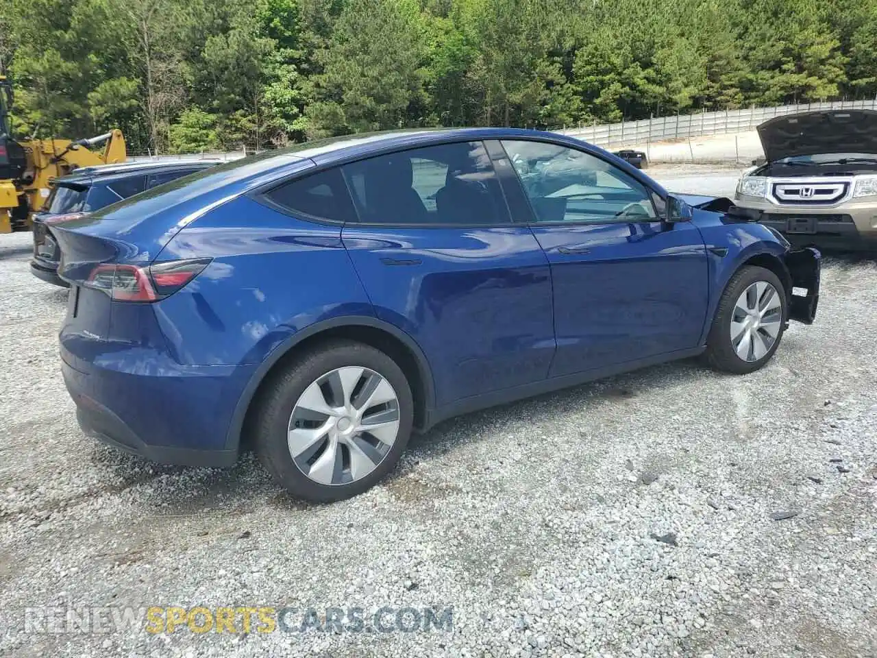 3 Photograph of a damaged car 7SAYGDEE5PA166908 TESLA MODEL Y 2023