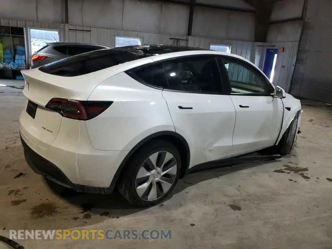 3 fotografías del automóvil dañado 7SAYGDEE5PA170733 TESLA MODEL Y 2023