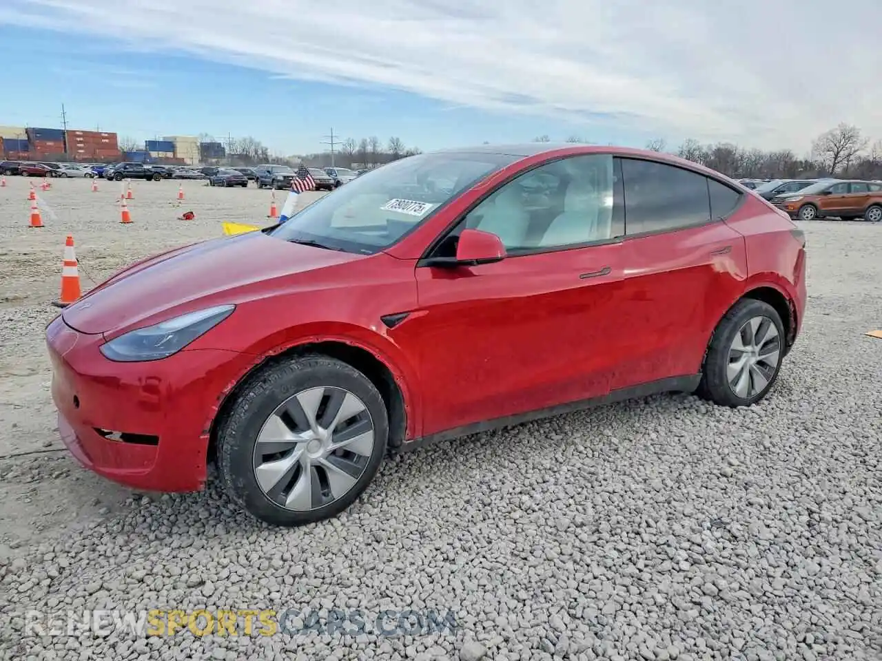 1 fotografías del automóvil dañado 7SAYGDEE5PA171378 TESLA MODEL Y 2023