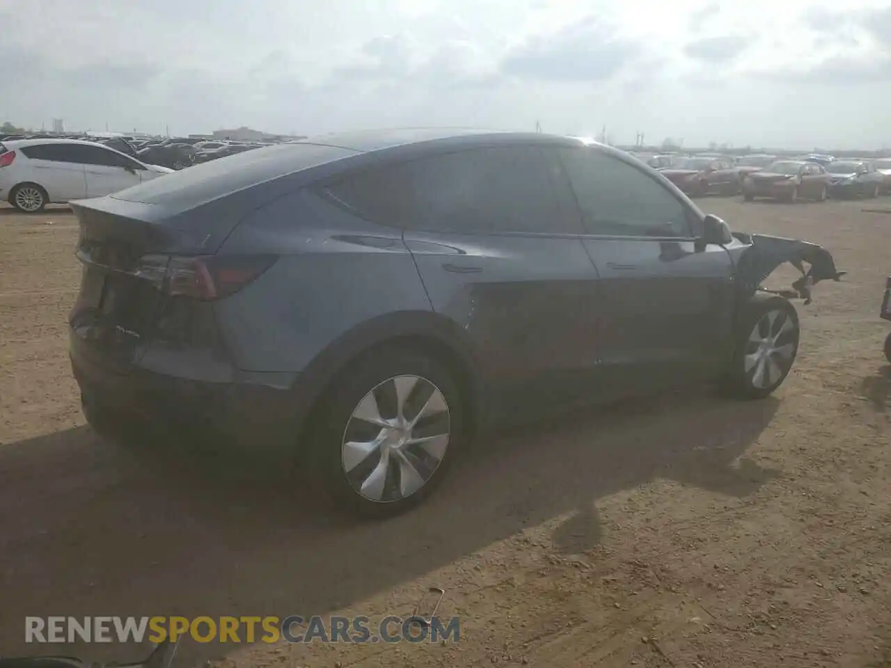 3 Photograph of a damaged car 7SAYGDEE5PA174412 TESLA MODEL Y 2023