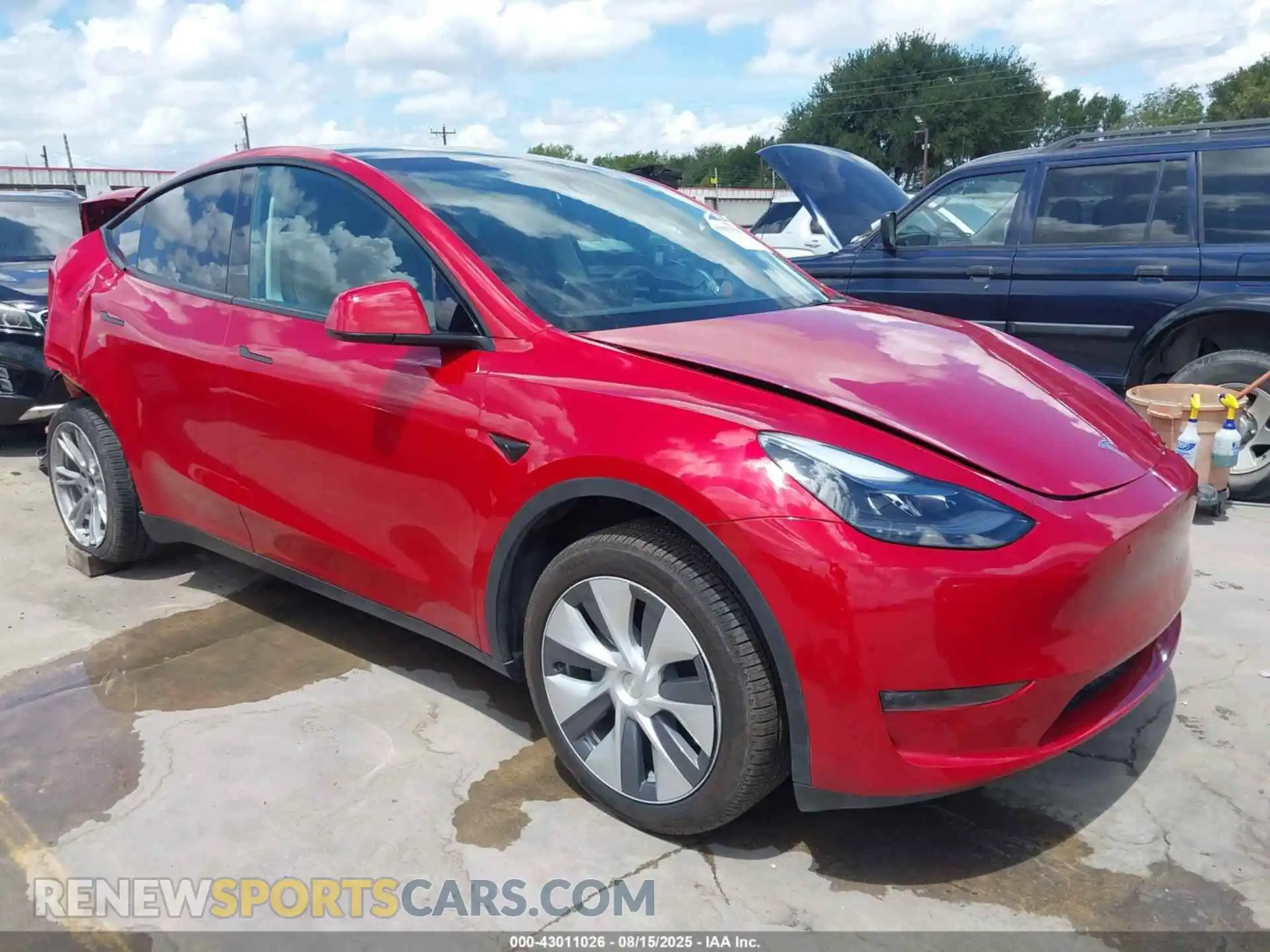 1 Photograph of a damaged car 7SAYGDEE5PA177066 TESLA MODEL Y 2023