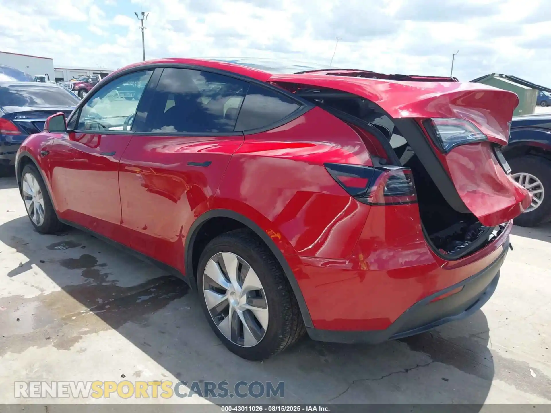 3 Photograph of a damaged car 7SAYGDEE5PA177066 TESLA MODEL Y 2023
