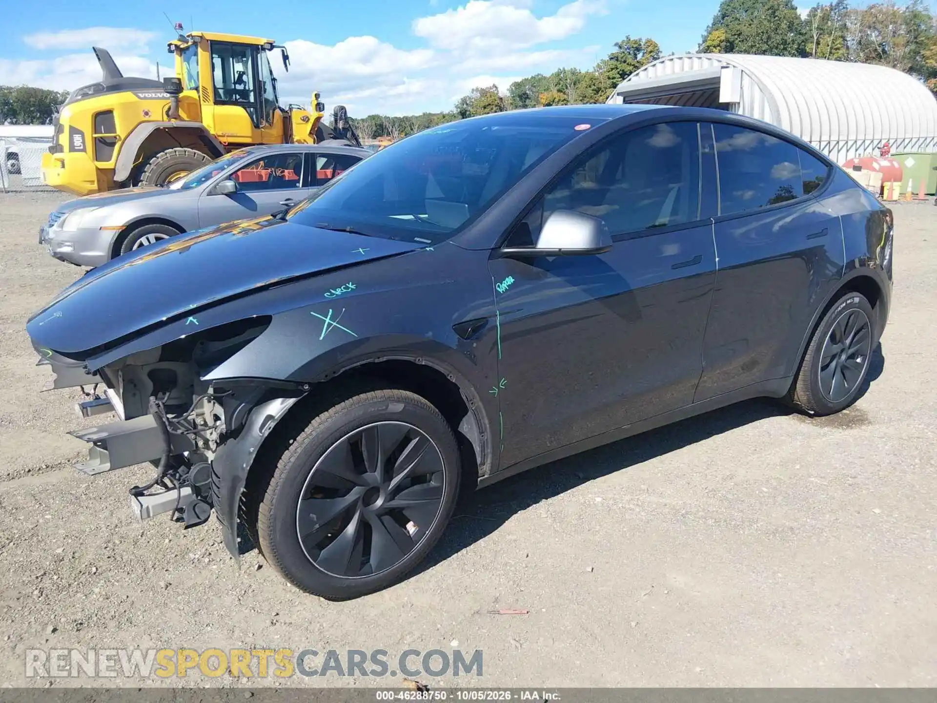 2 Photograph of a damaged car 7SAYGDEE5PA183756 TESLA MODEL Y 2023