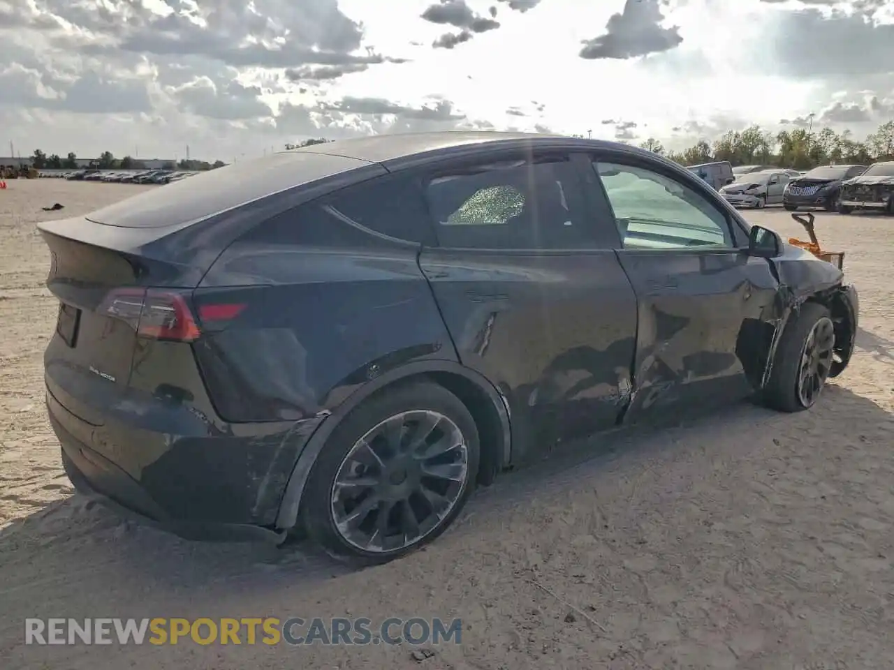 3 Photograph of a damaged car 7SAYGDEE5PA184776 TESLA MODEL Y 2023