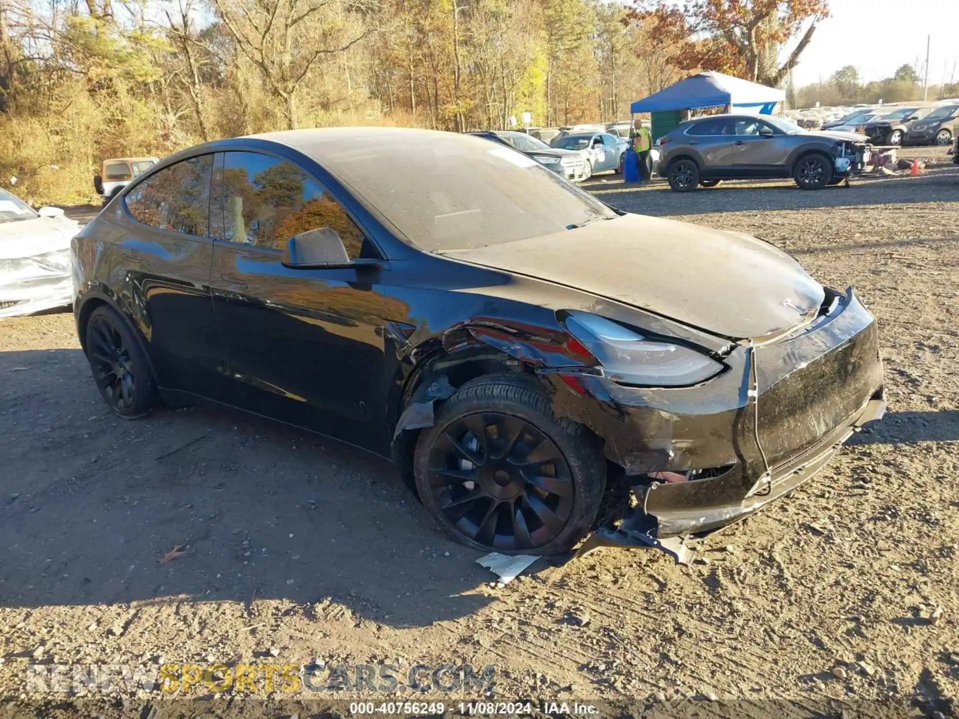 1 Photograph of a damaged car 7SAYGDEE5PA184972 TESLA MODEL Y 2023